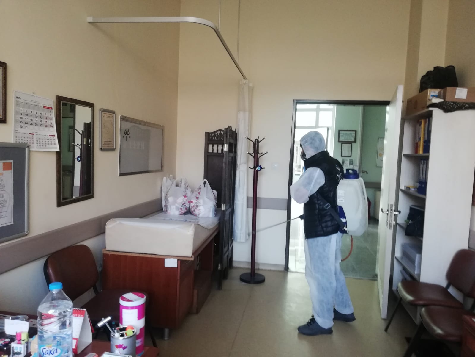 Torul’da dezenfekte çalışmaları yapıldı 1