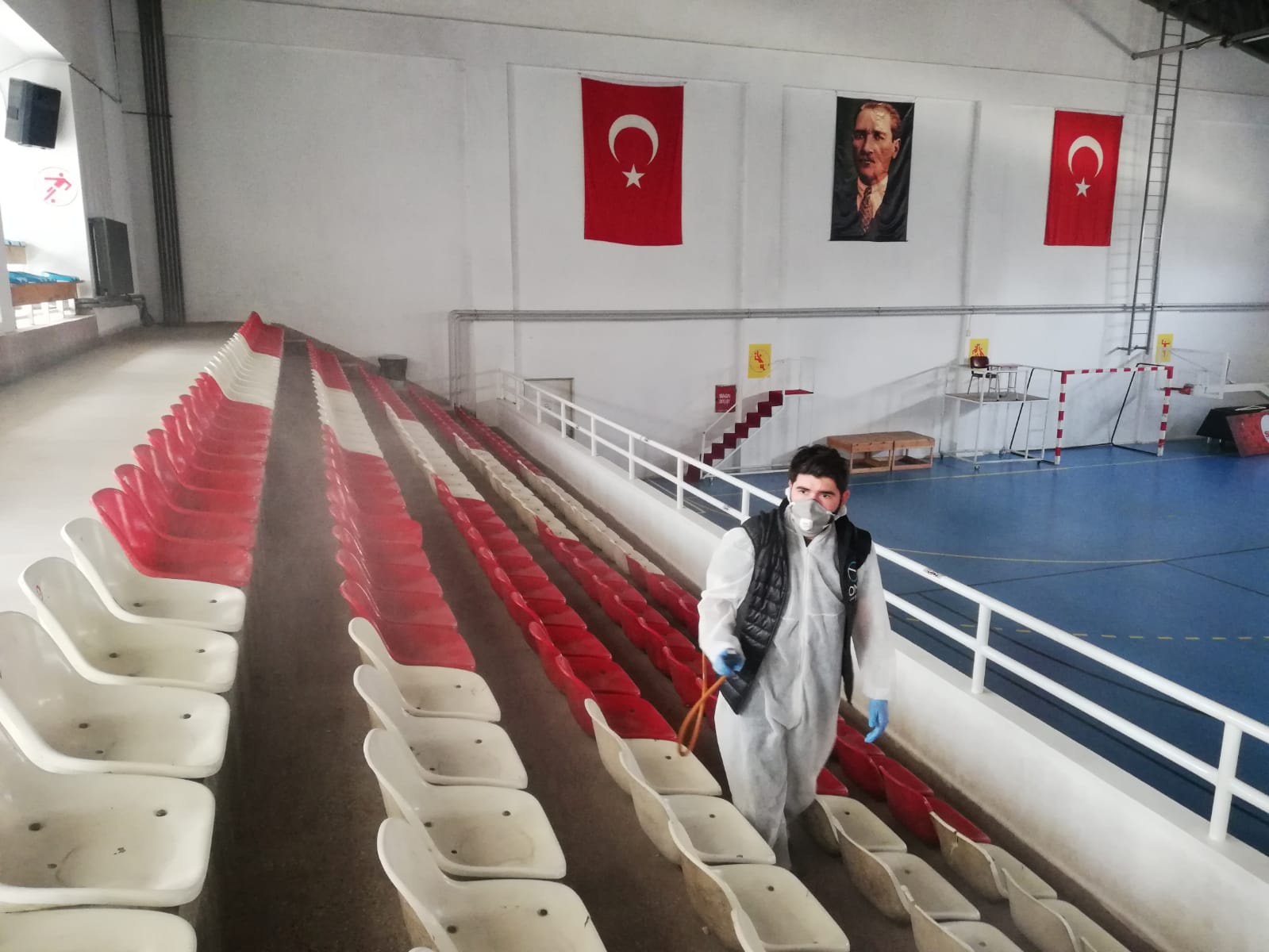 Torul’da dezenfekte çalışmaları yapıldı 3