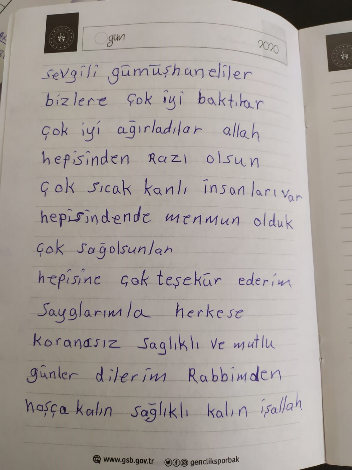 Karantinadaki vatandaşlardan duygu dolu mesajlar 5