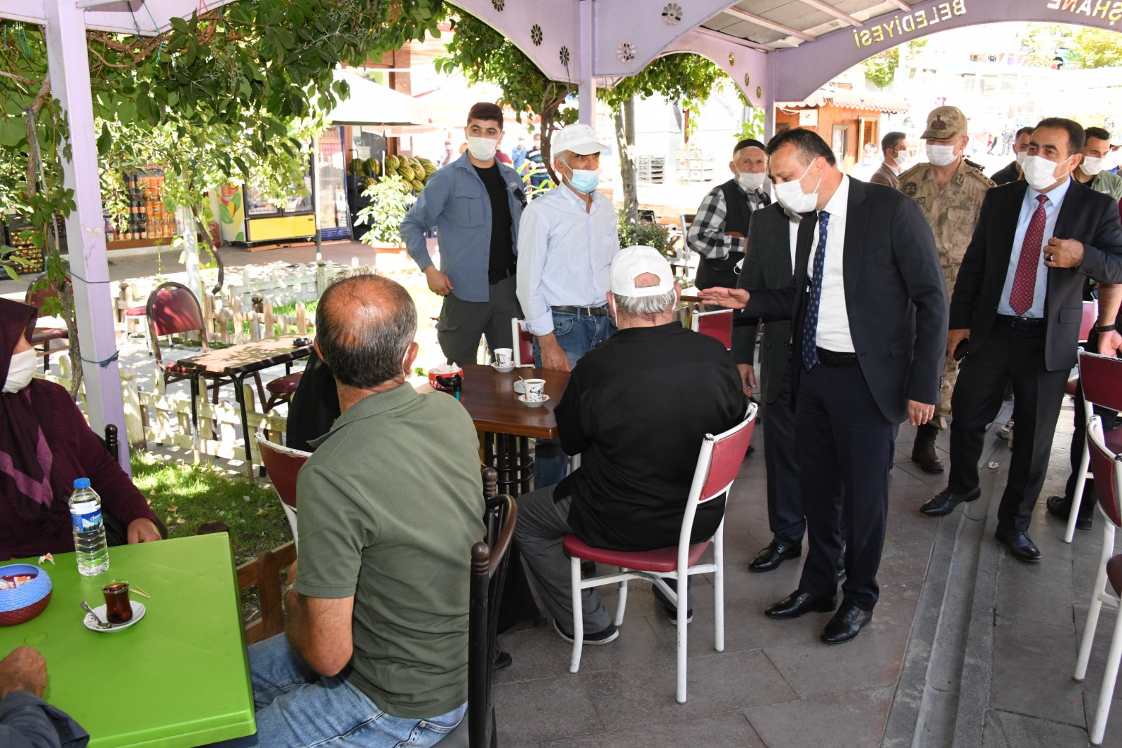Gümüşhane’de geniş kapsamlı koronavirüs denetimi yapıldı 12