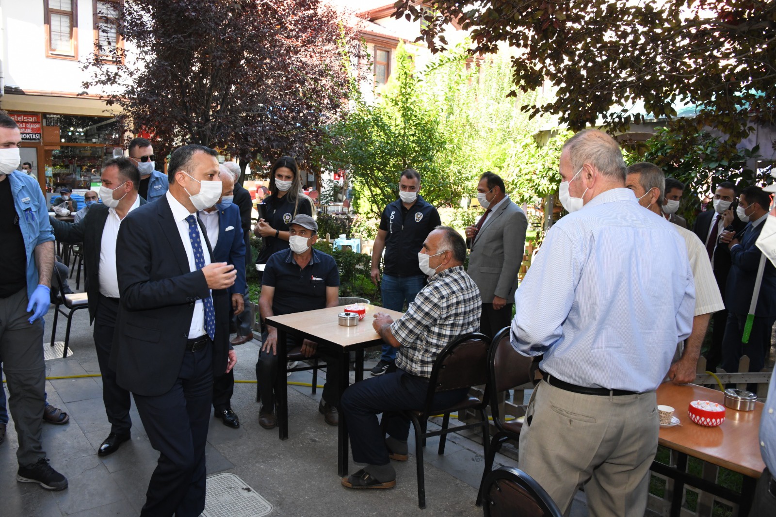 Gümüşhane’de geniş kapsamlı koronavirüs denetimi yapıldı 64