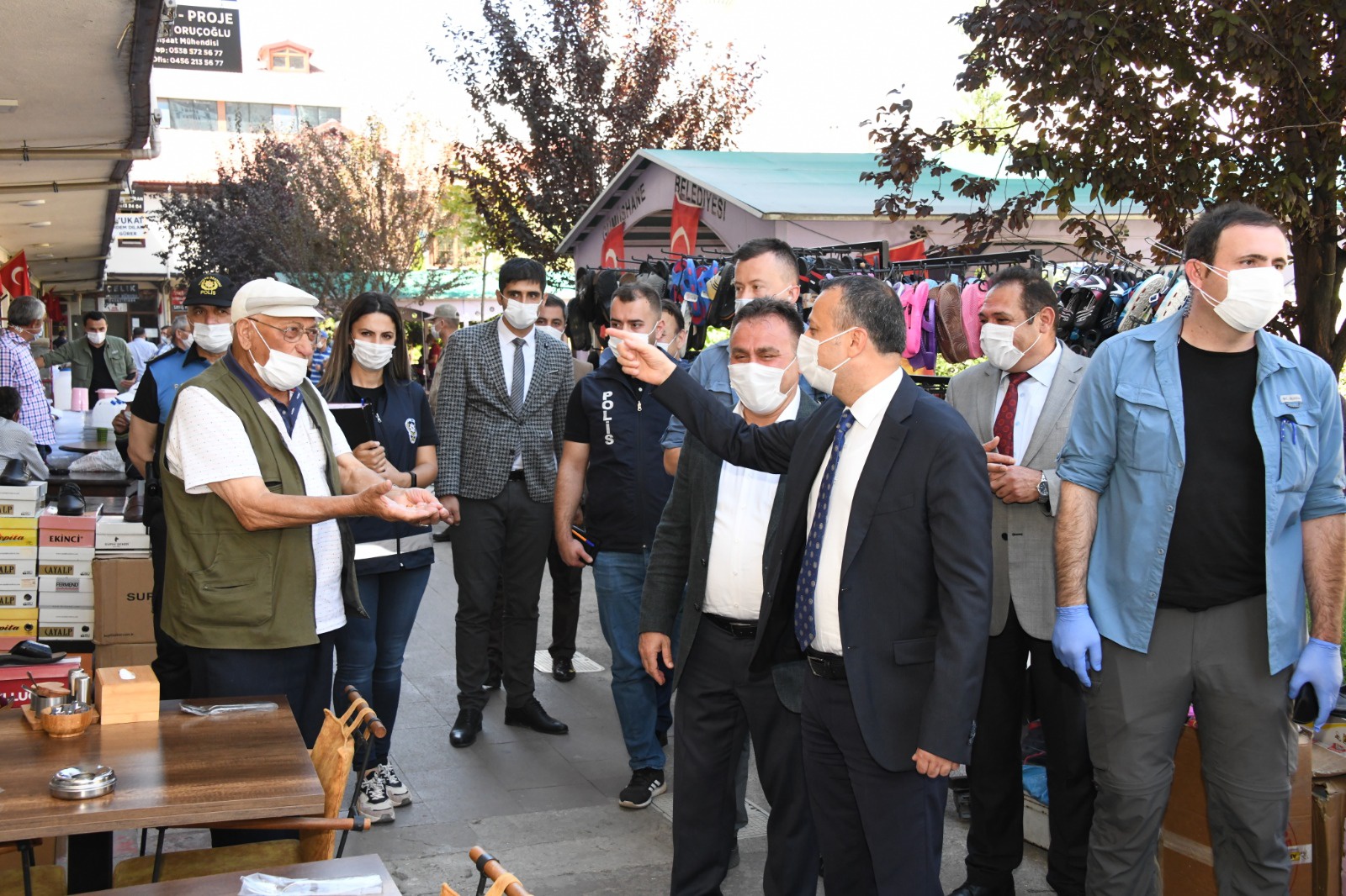 Gümüşhane’de geniş kapsamlı koronavirüs denetimi yapıldı 60