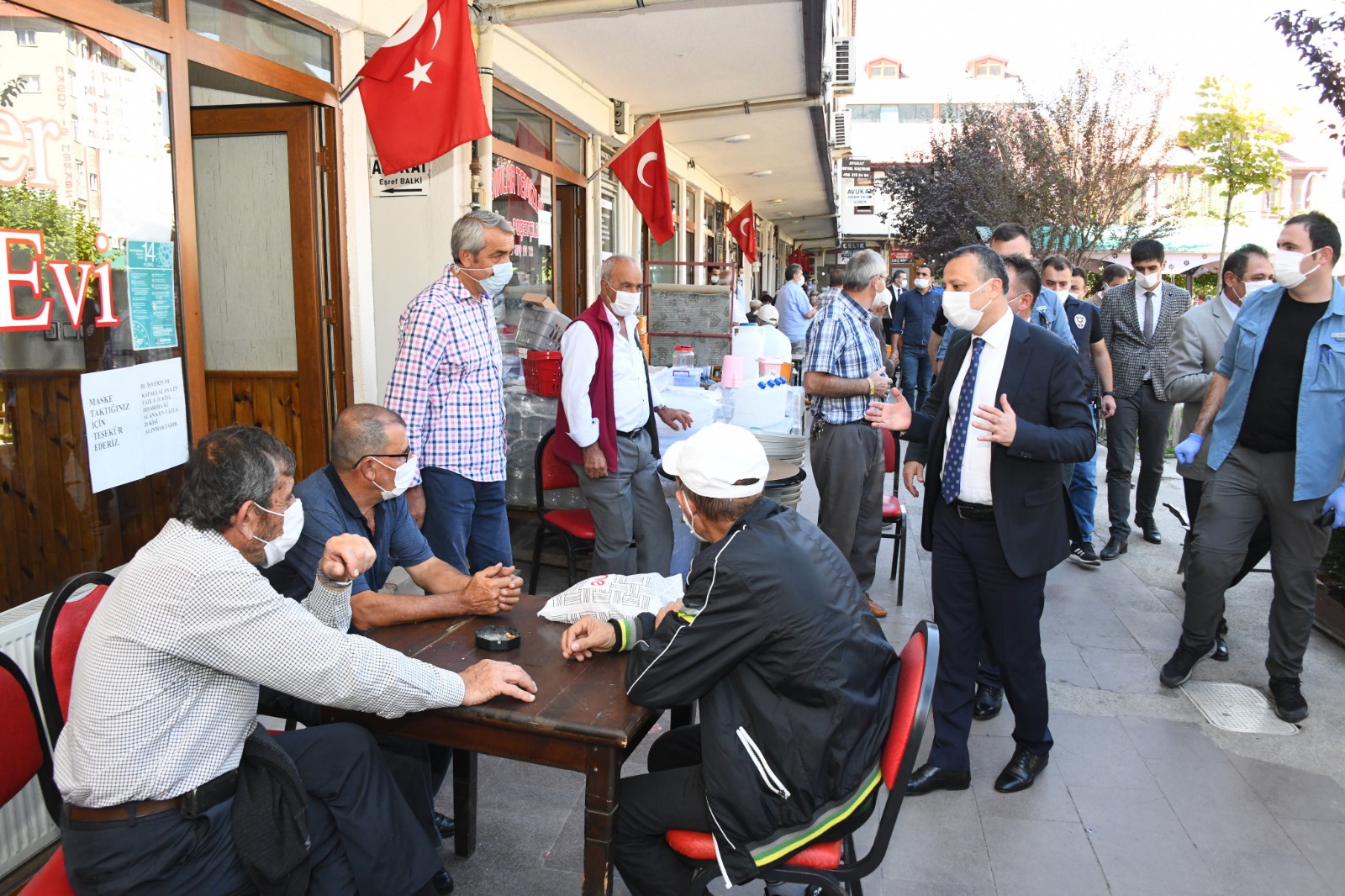 Gümüşhane’de geniş kapsamlı koronavirüs denetimi yapıldı 68