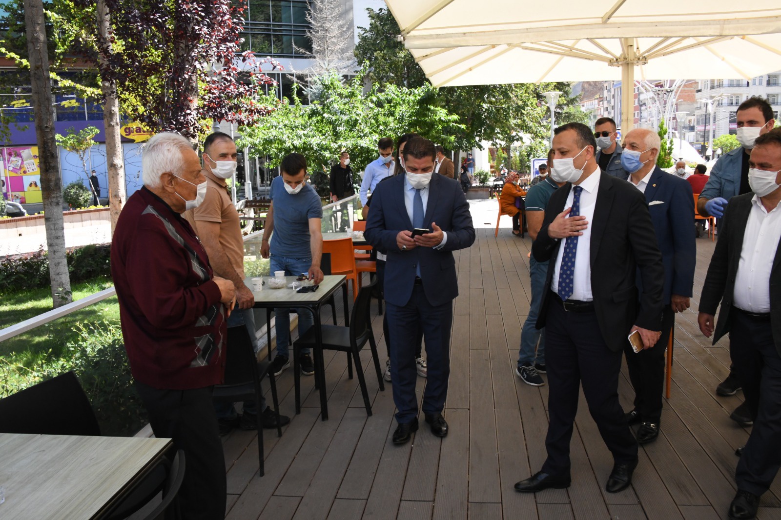 Gümüşhane’de geniş kapsamlı koronavirüs denetimi yapıldı 39