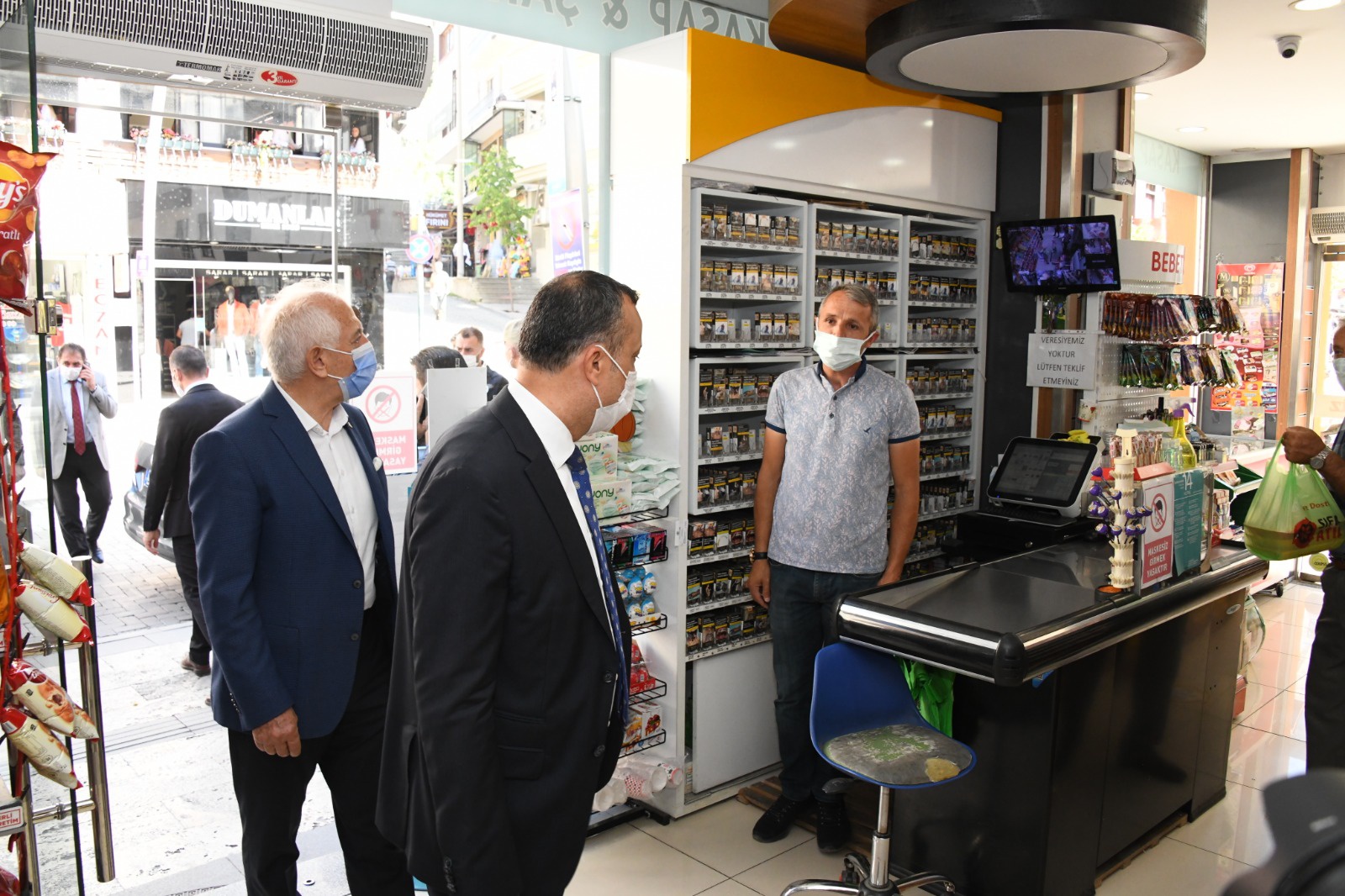 Gümüşhane’de geniş kapsamlı koronavirüs denetimi yapıldı 17