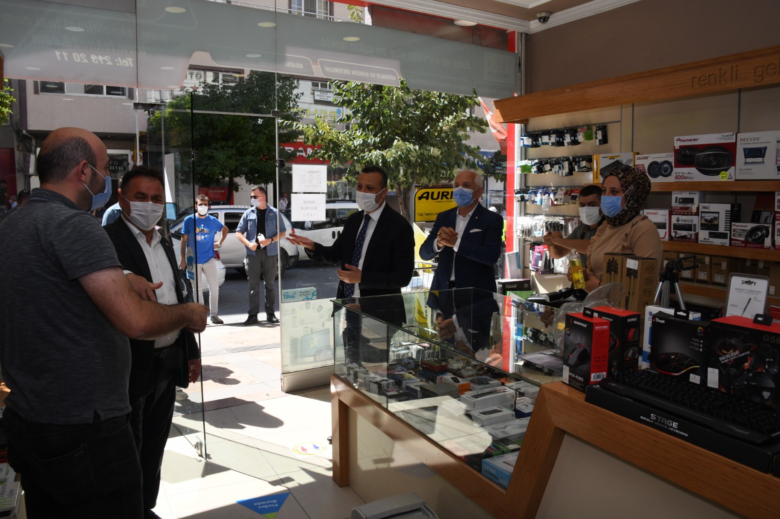 Gümüşhane’de geniş kapsamlı koronavirüs denetimi yapıldı 72