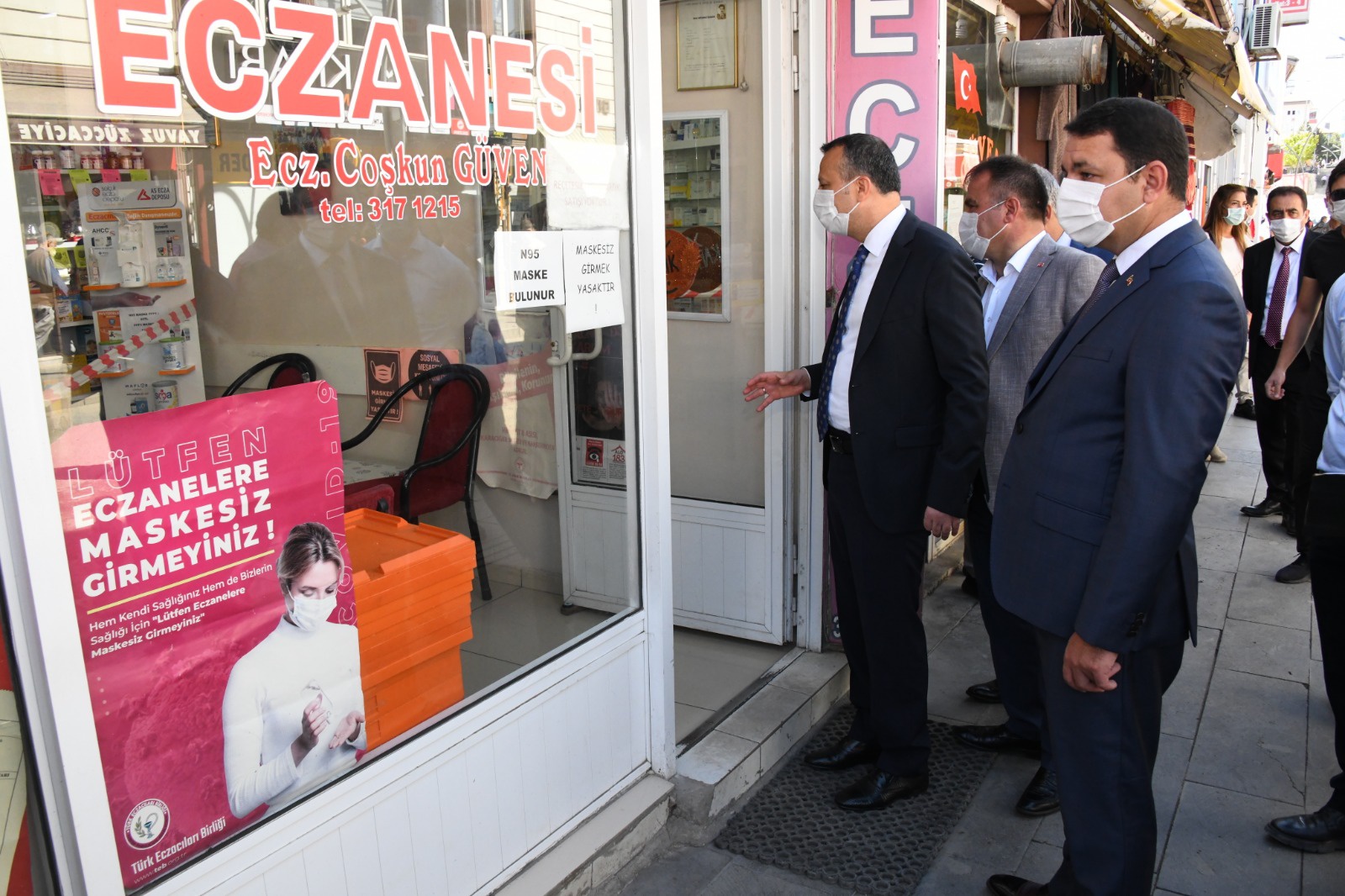 Kelkit’te geniş katılımlı koronavirüs denetimi 25