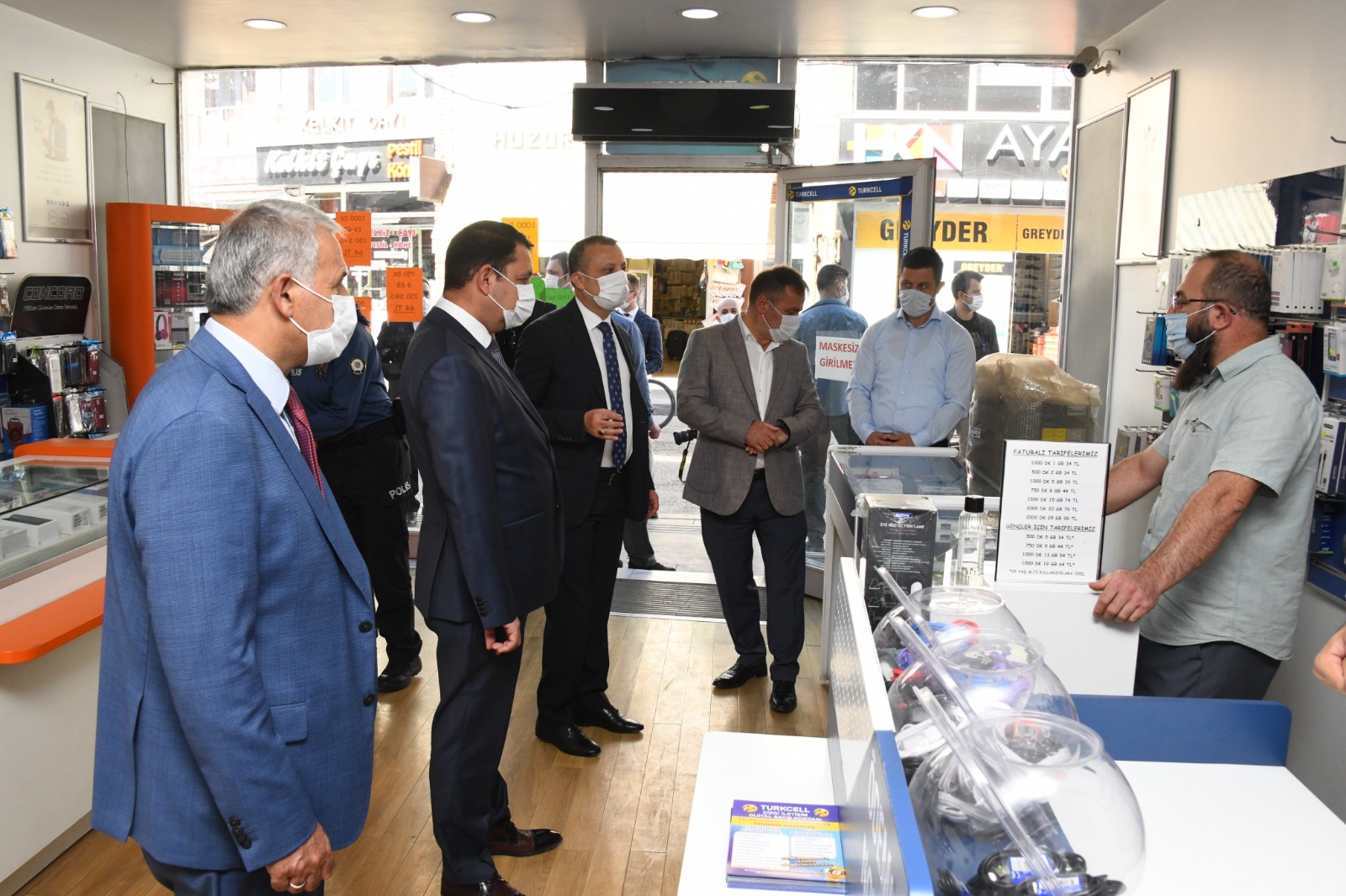 Kelkit’te geniş katılımlı koronavirüs denetimi 10