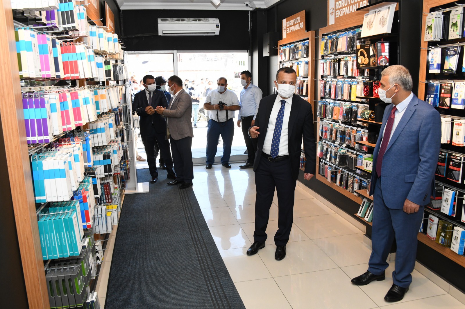 Kelkit’te geniş katılımlı koronavirüs denetimi 37