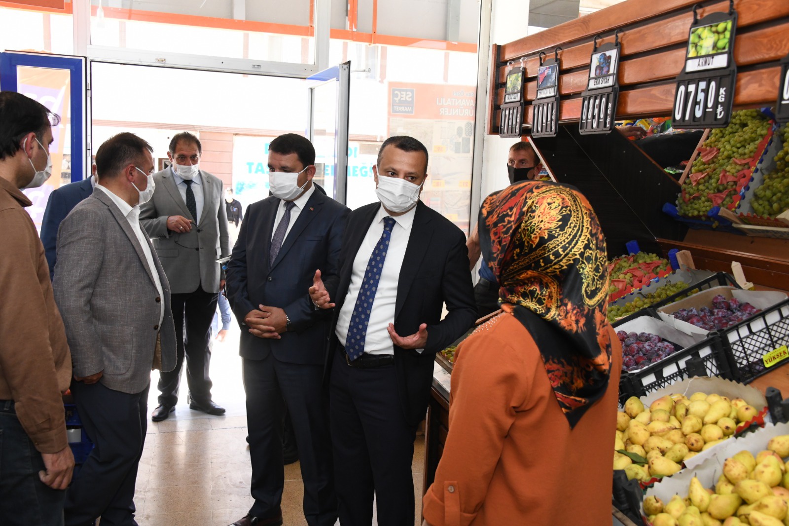 Kelkit’te geniş katılımlı koronavirüs denetimi 48