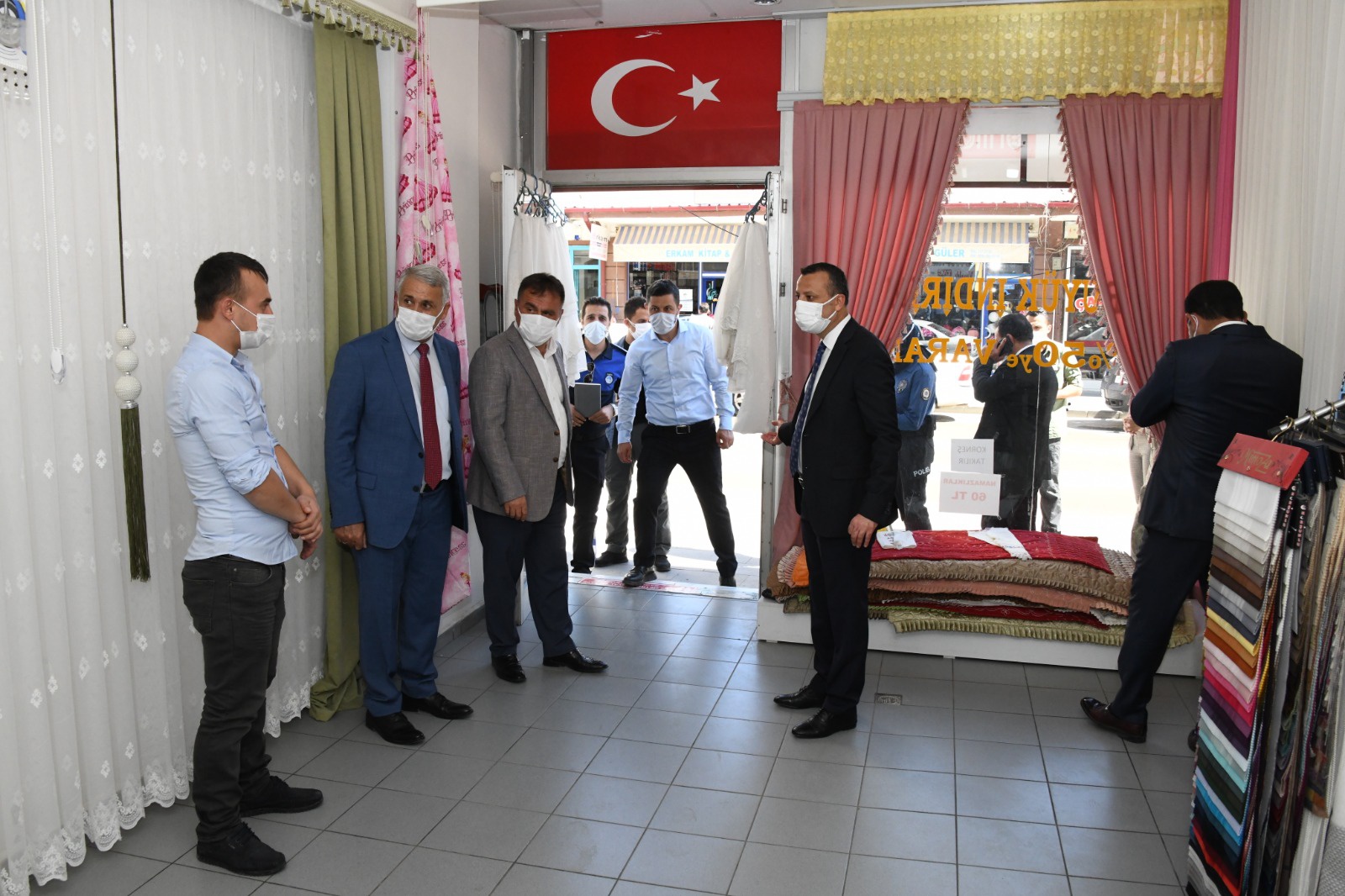 Kelkit’te geniş katılımlı koronavirüs denetimi 49