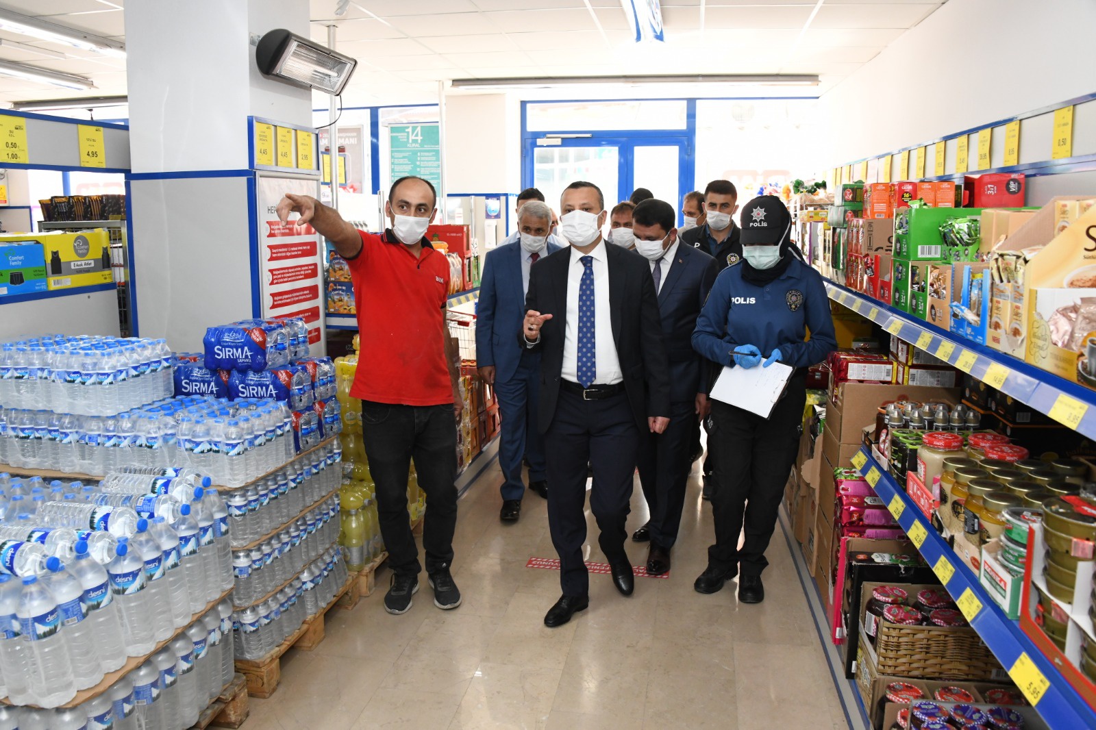 Kelkit’te geniş katılımlı koronavirüs denetimi 41