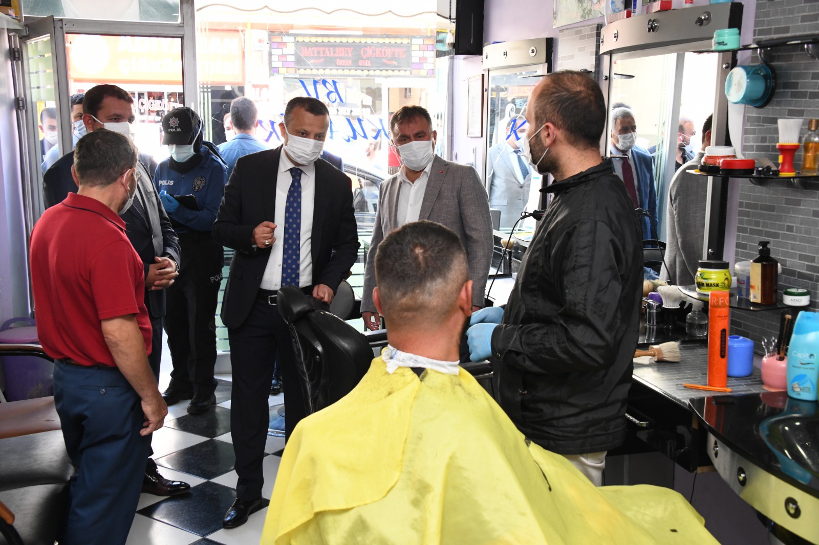 Kelkit’te geniş katılımlı koronavirüs denetimi 34