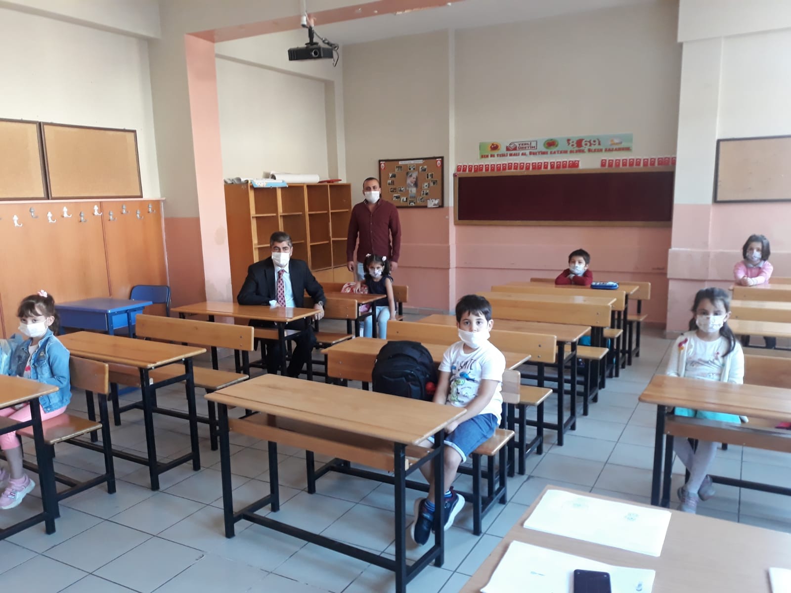 Yüze yüze eğitimde ikinci hafta başladı 2