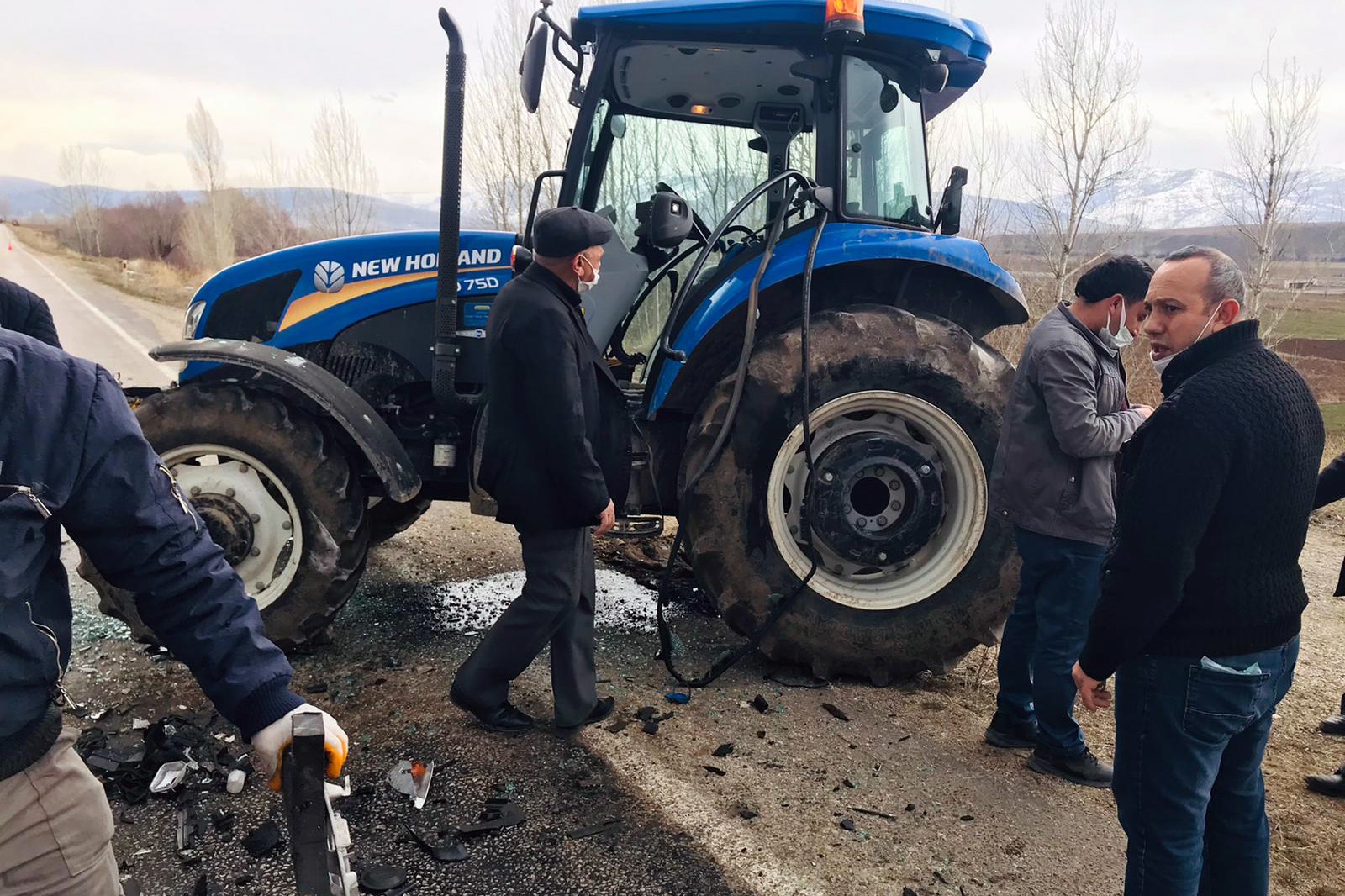 Kelkit'te zincirleme trafik kazası: 6 yaralı 2