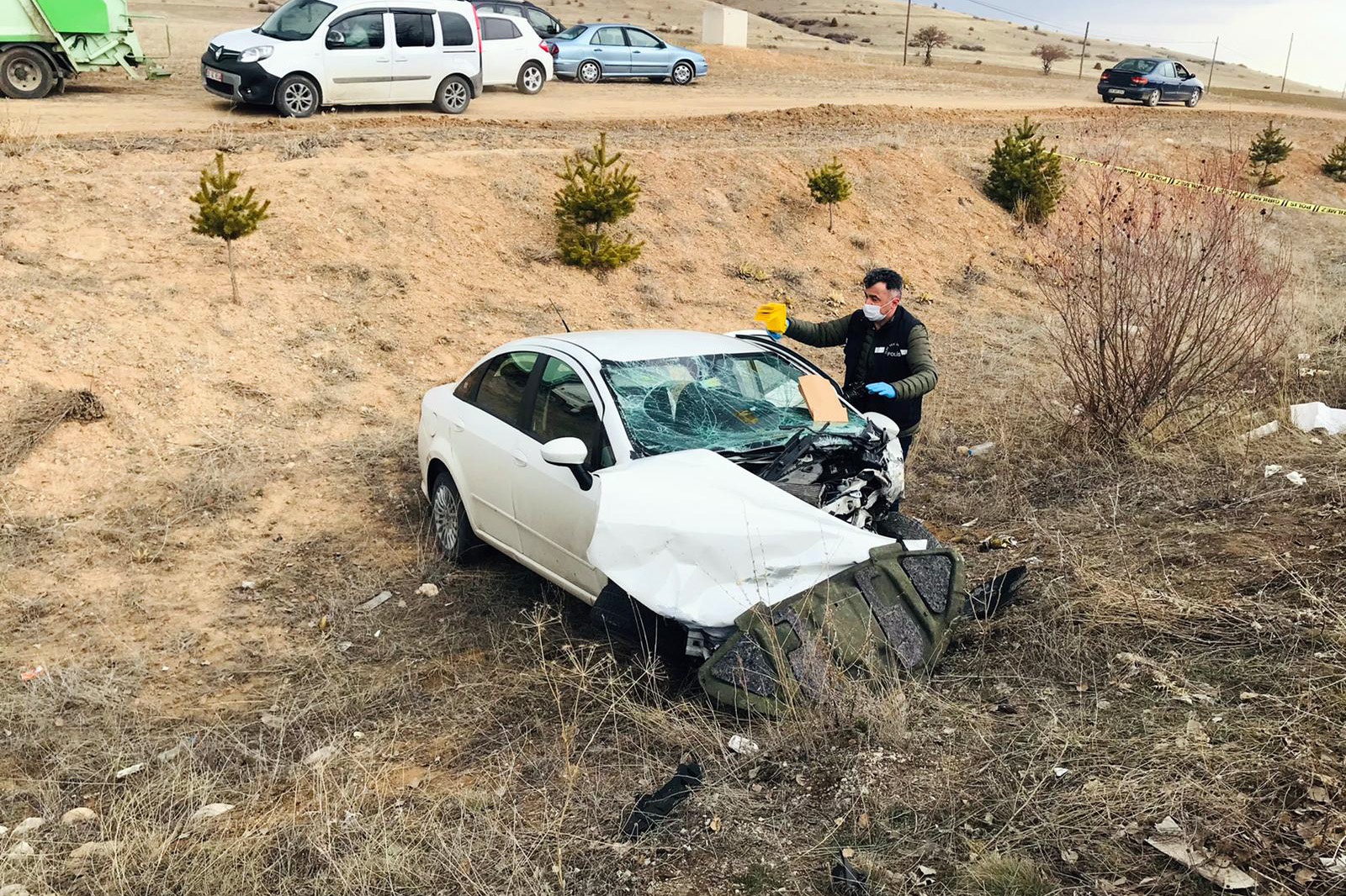 Kelkit'te zincirleme trafik kazası: 6 yaralı 9