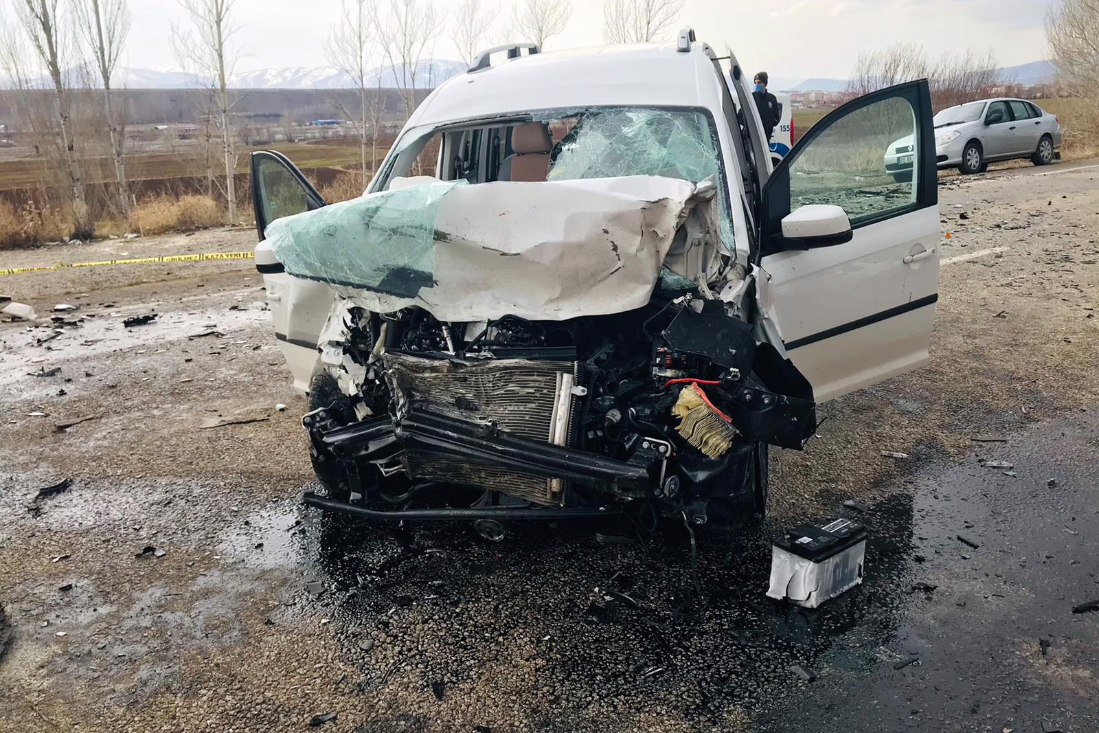 Kelkit'te zincirleme trafik kazası: 6 yaralı 11