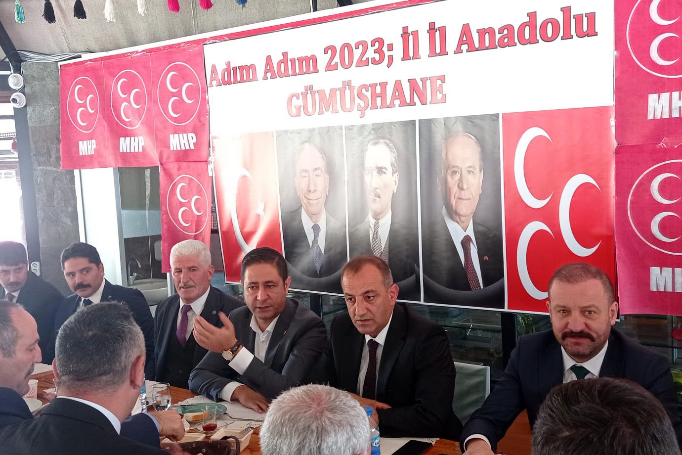 MHP heyeti Gümüşhane’yi ziyaret etti 12