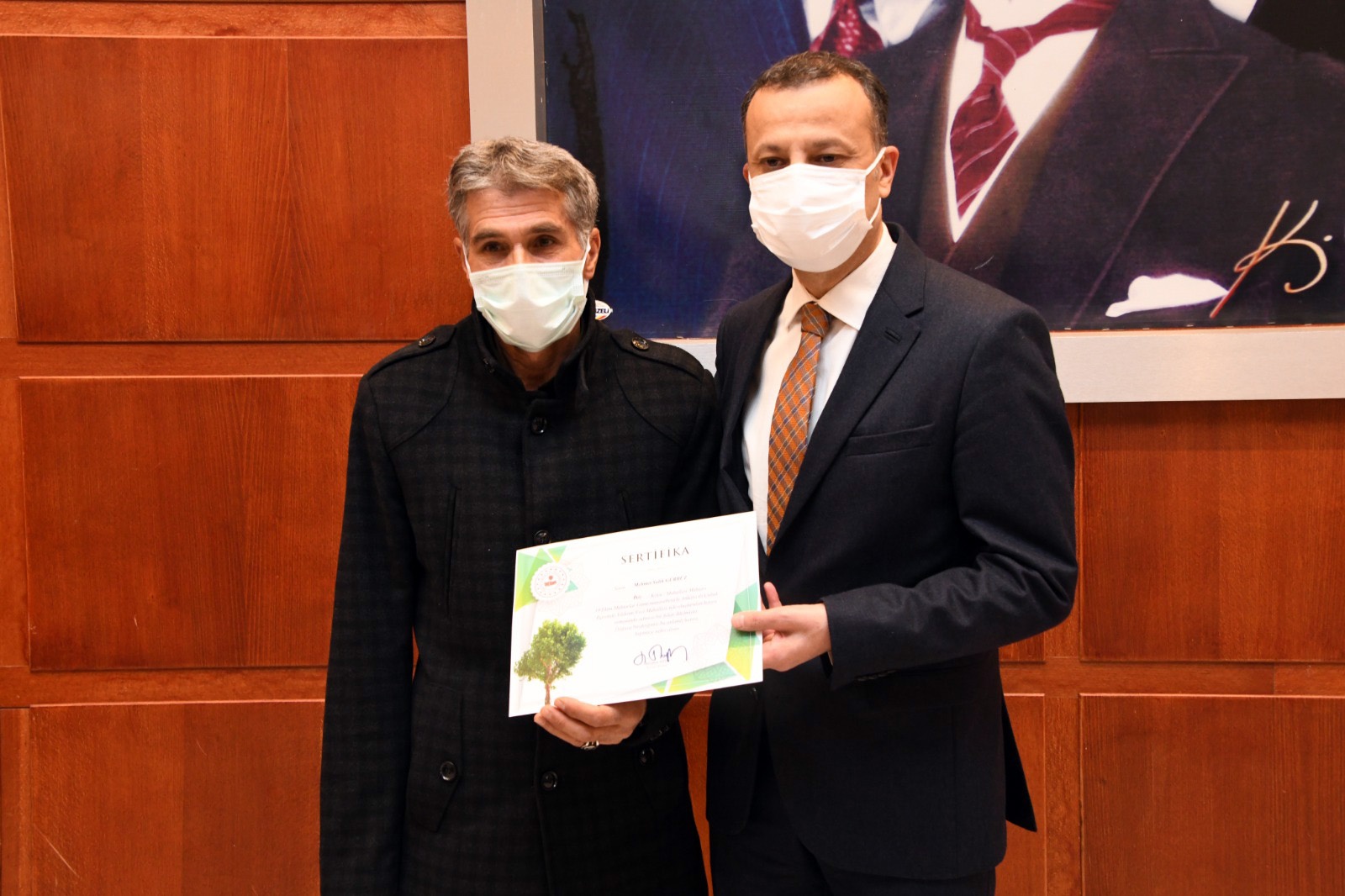 Muhtarlar sertifikalarını aldı 15