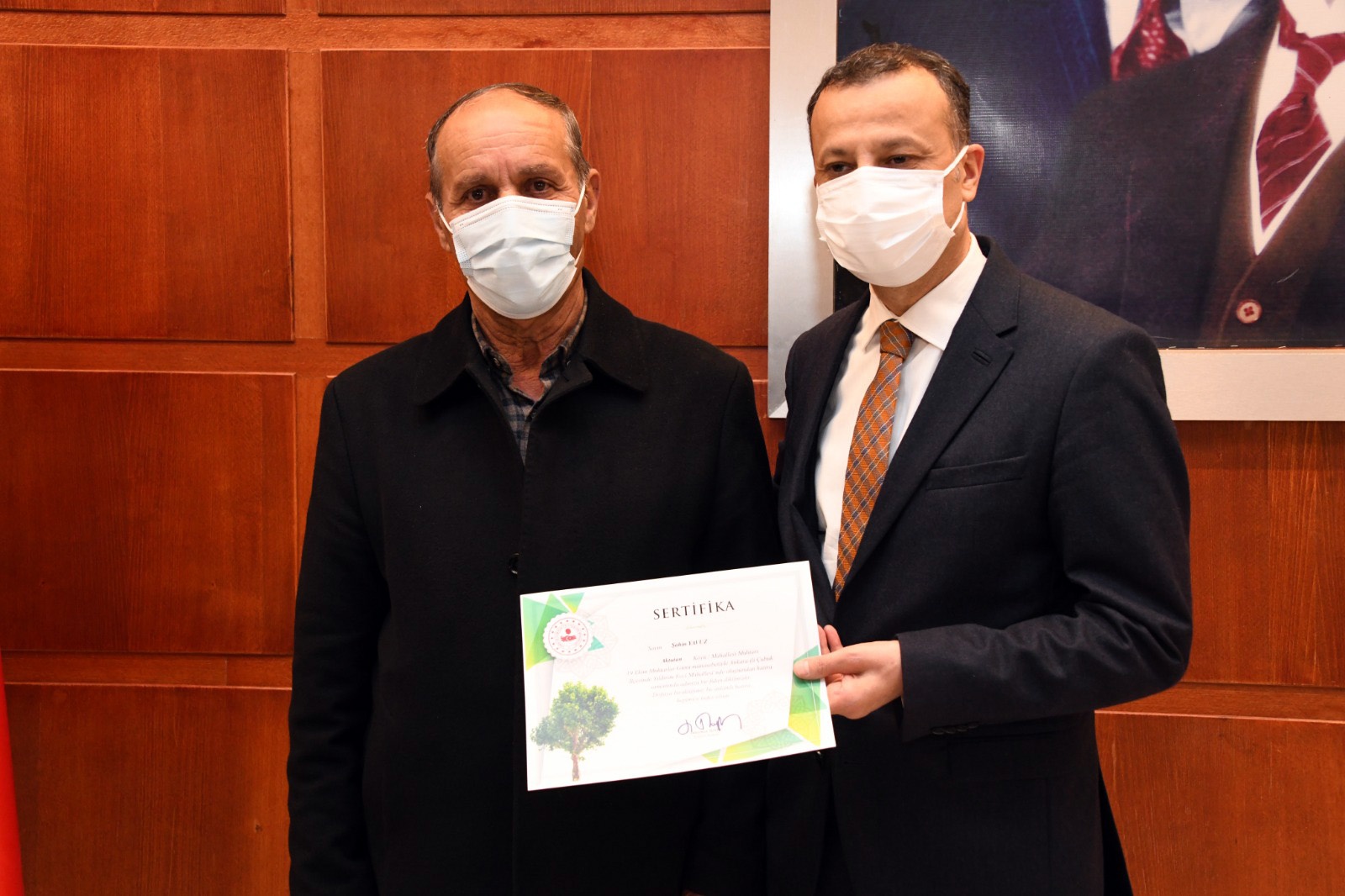 Muhtarlar sertifikalarını aldı 7