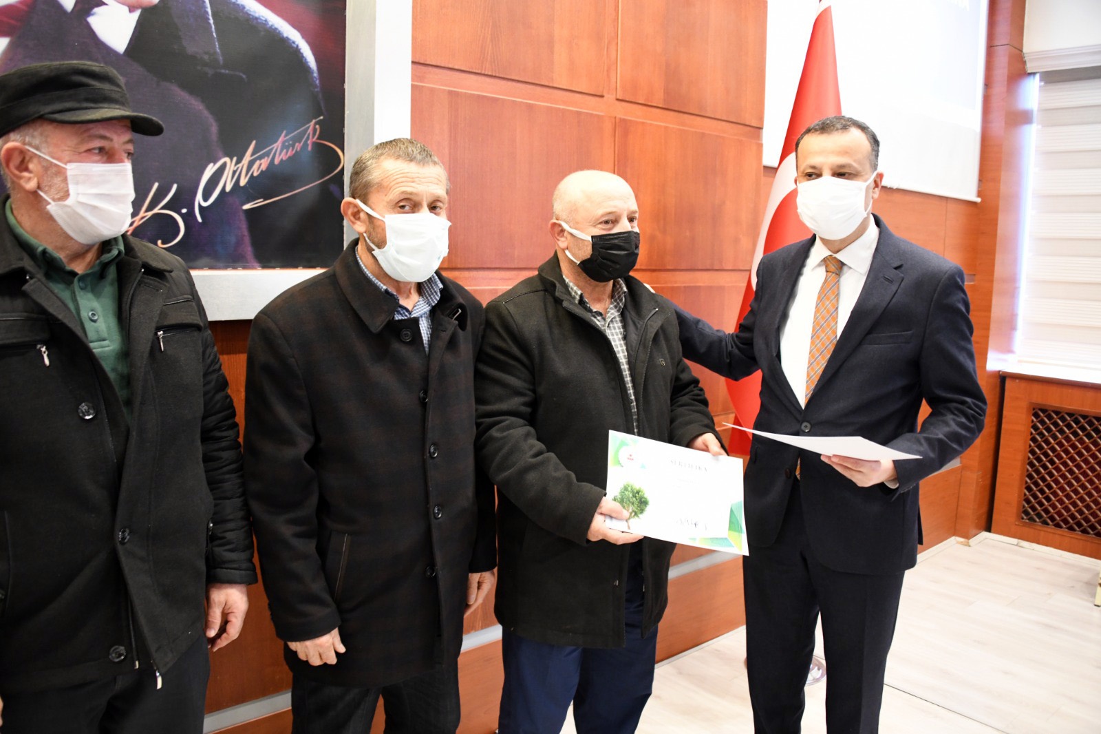 Muhtarlar sertifikalarını aldı 21