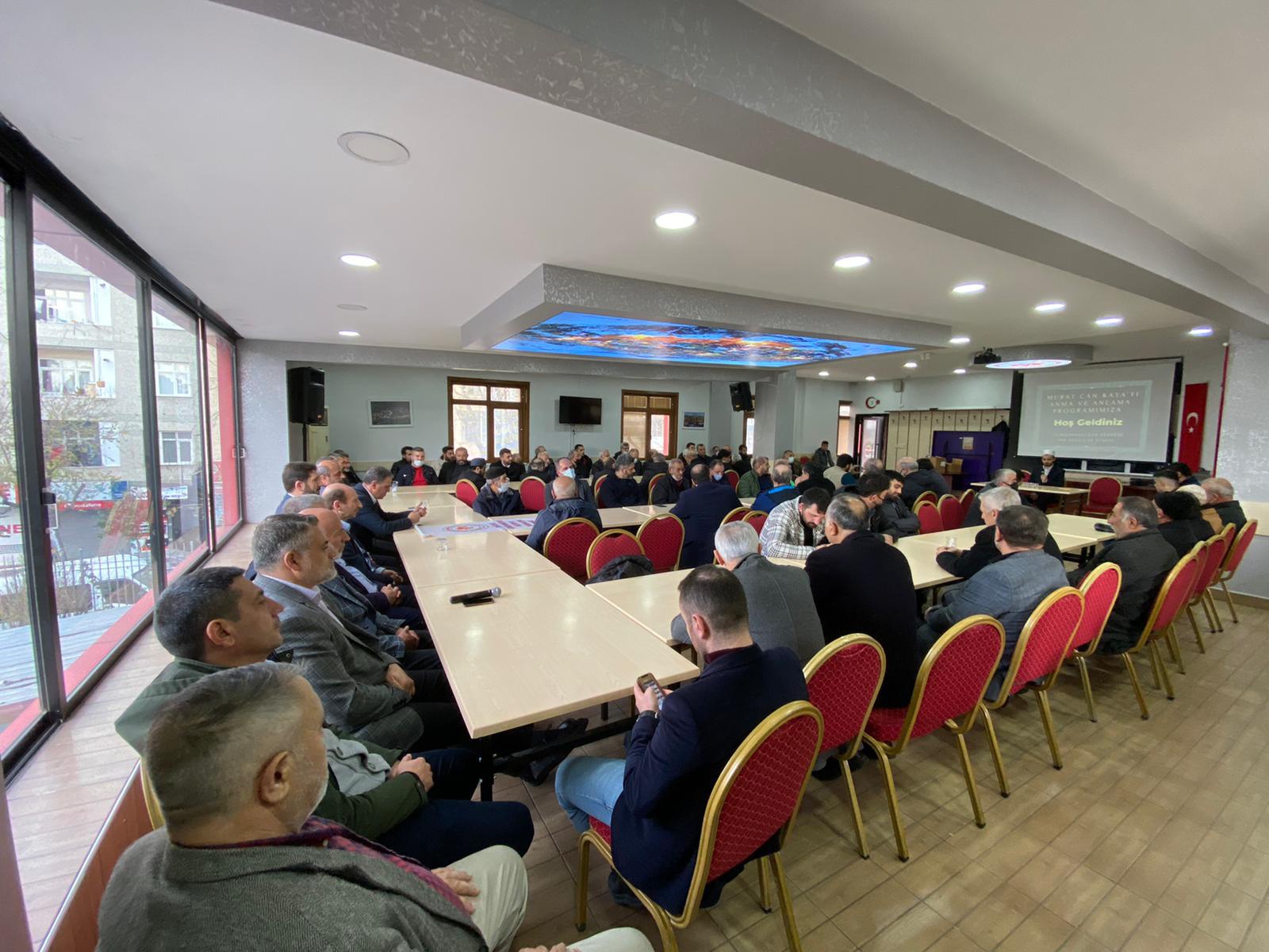 Murat Can Kaya'yı anma ve anlama programı düzenlendi 9