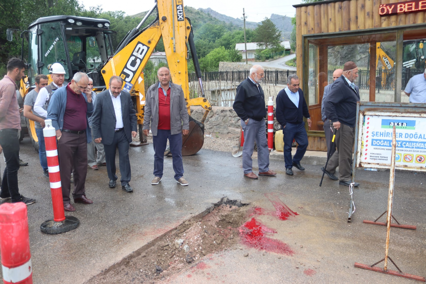 ArzularKabaköy’de doğalgaz çalışmaları başladı 5
