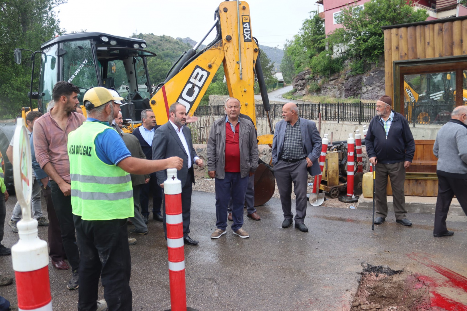 ArzularKabaköy’de doğalgaz çalışmaları başladı 6