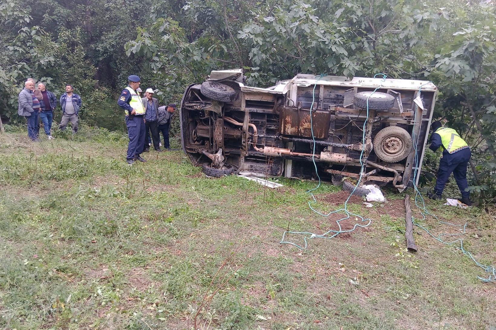 Kürtün'de feci kaza: 3 ölü 5