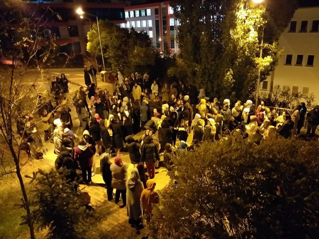 Gümüşhane’deki KYK yurtlarında deprem anı tatbikatı yapıldı 6