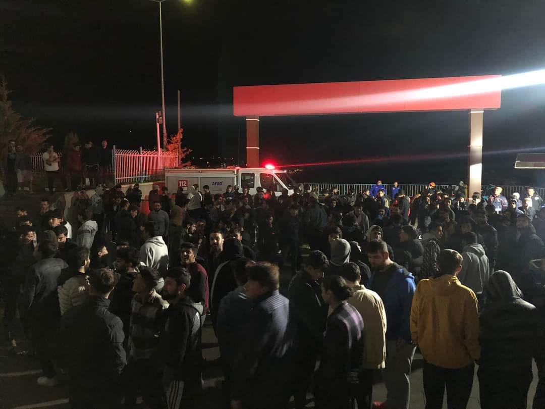 Gümüşhane’deki KYK yurtlarında deprem anı tatbikatı yapıldı 5