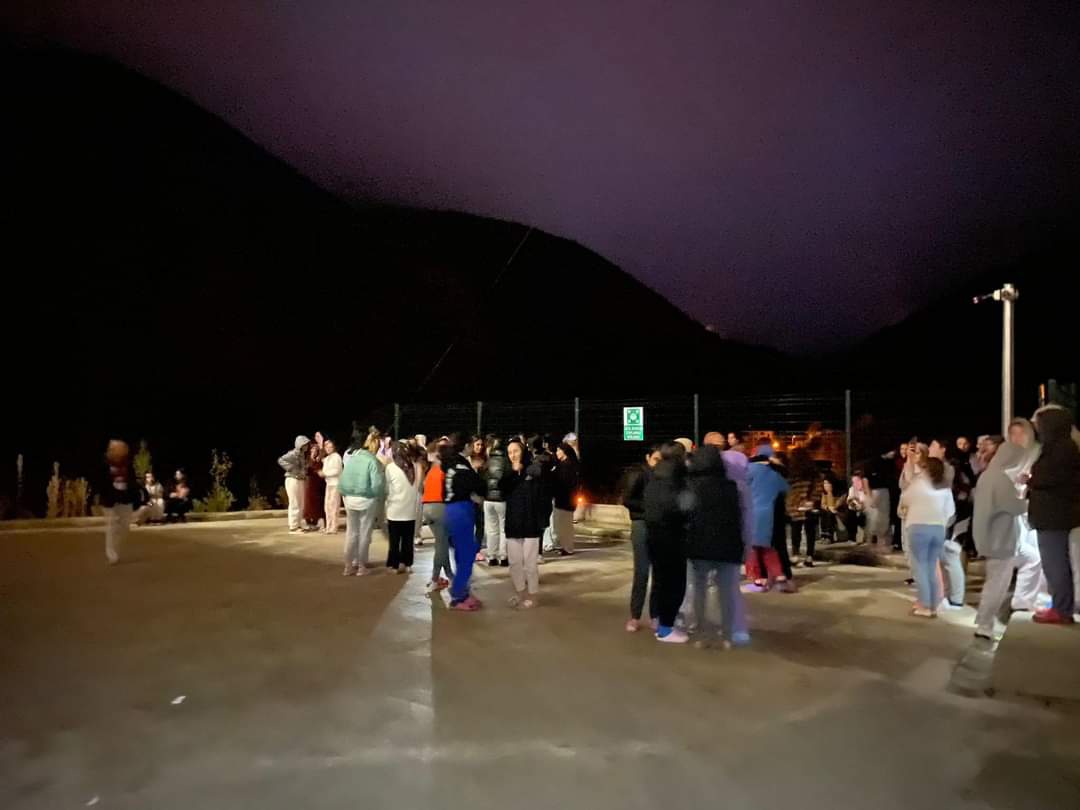 Gümüşhane’deki KYK yurtlarında deprem anı tatbikatı yapıldı 1