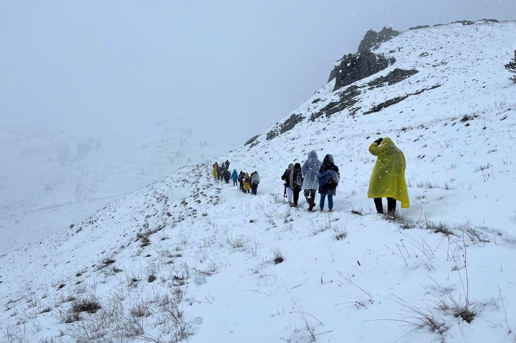 Aynı günde 4 mevsimi yaşadılar 1
