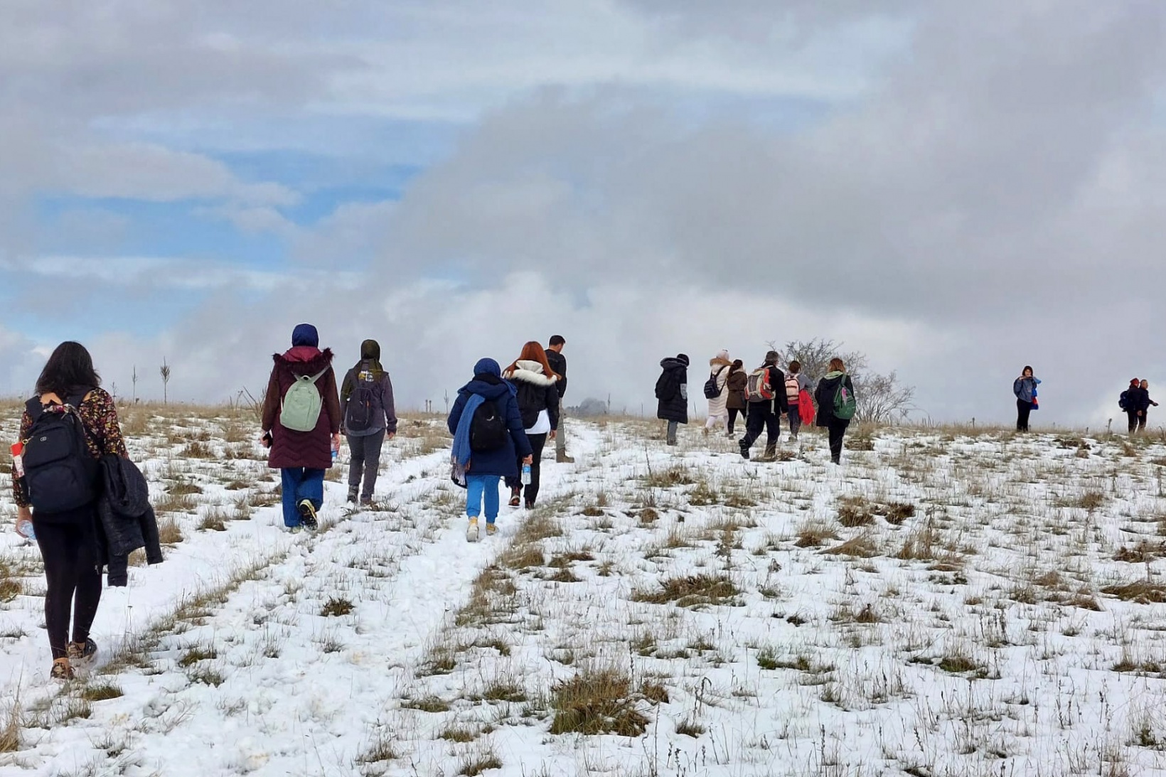 Aynı günde 4 mevsimi yaşadılar 14