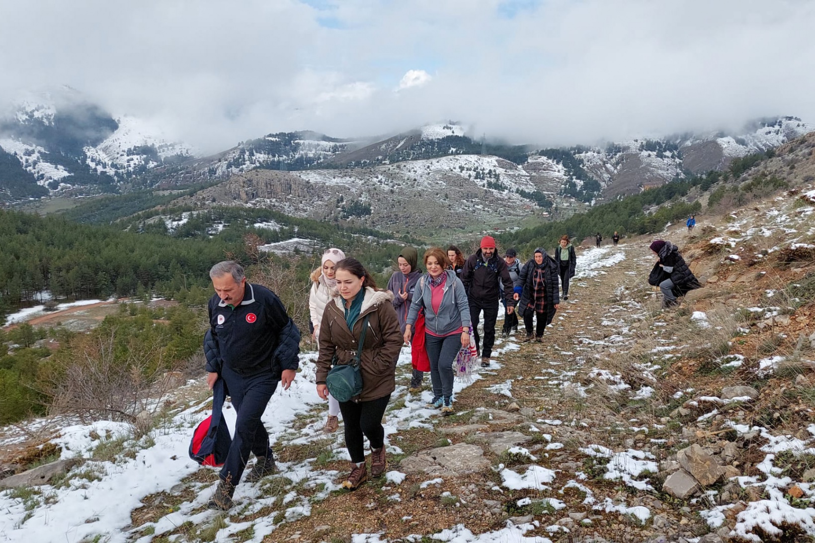 Aynı günde 4 mevsimi yaşadılar 13