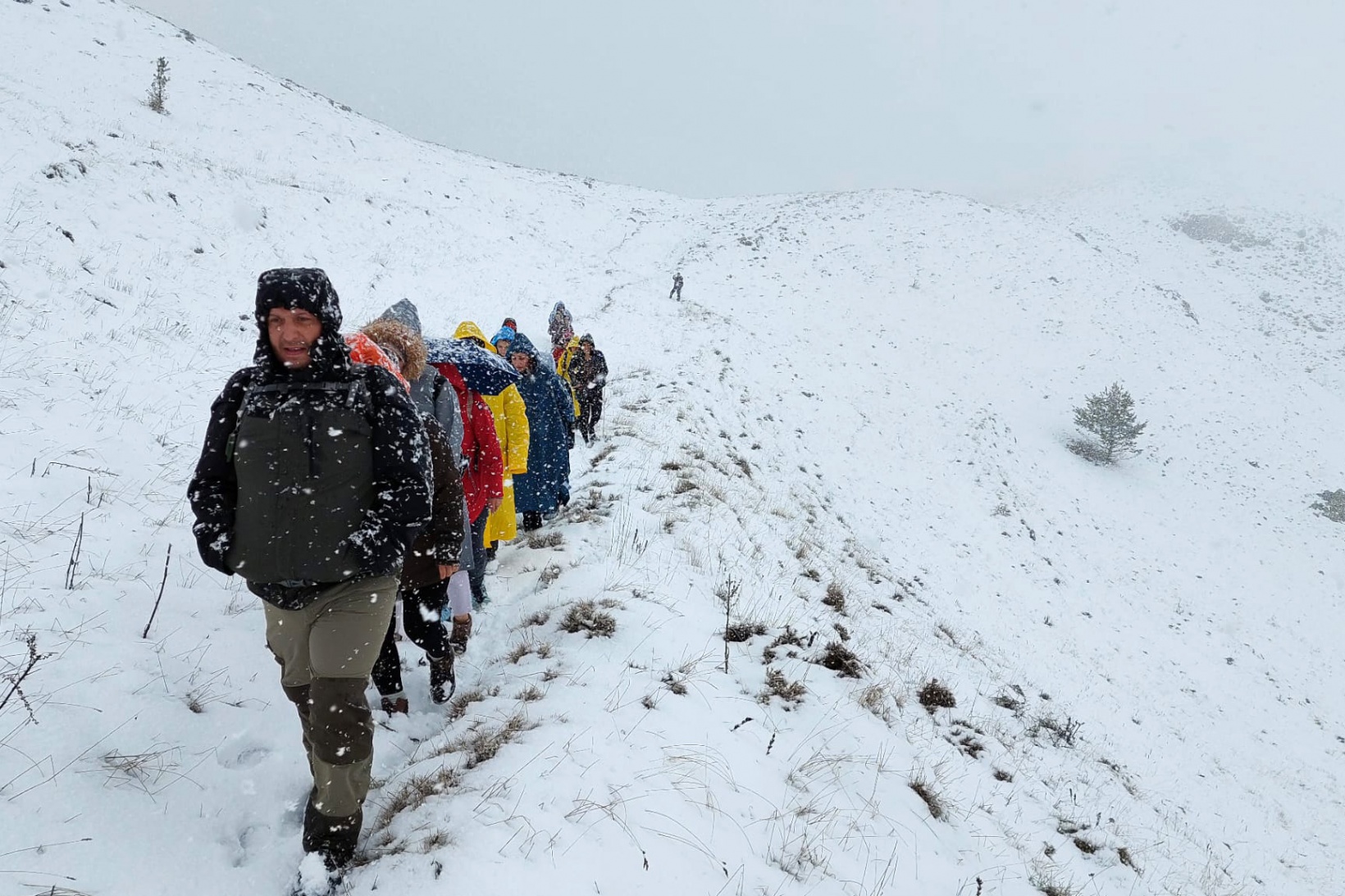 Aynı günde 4 mevsimi yaşadılar 9