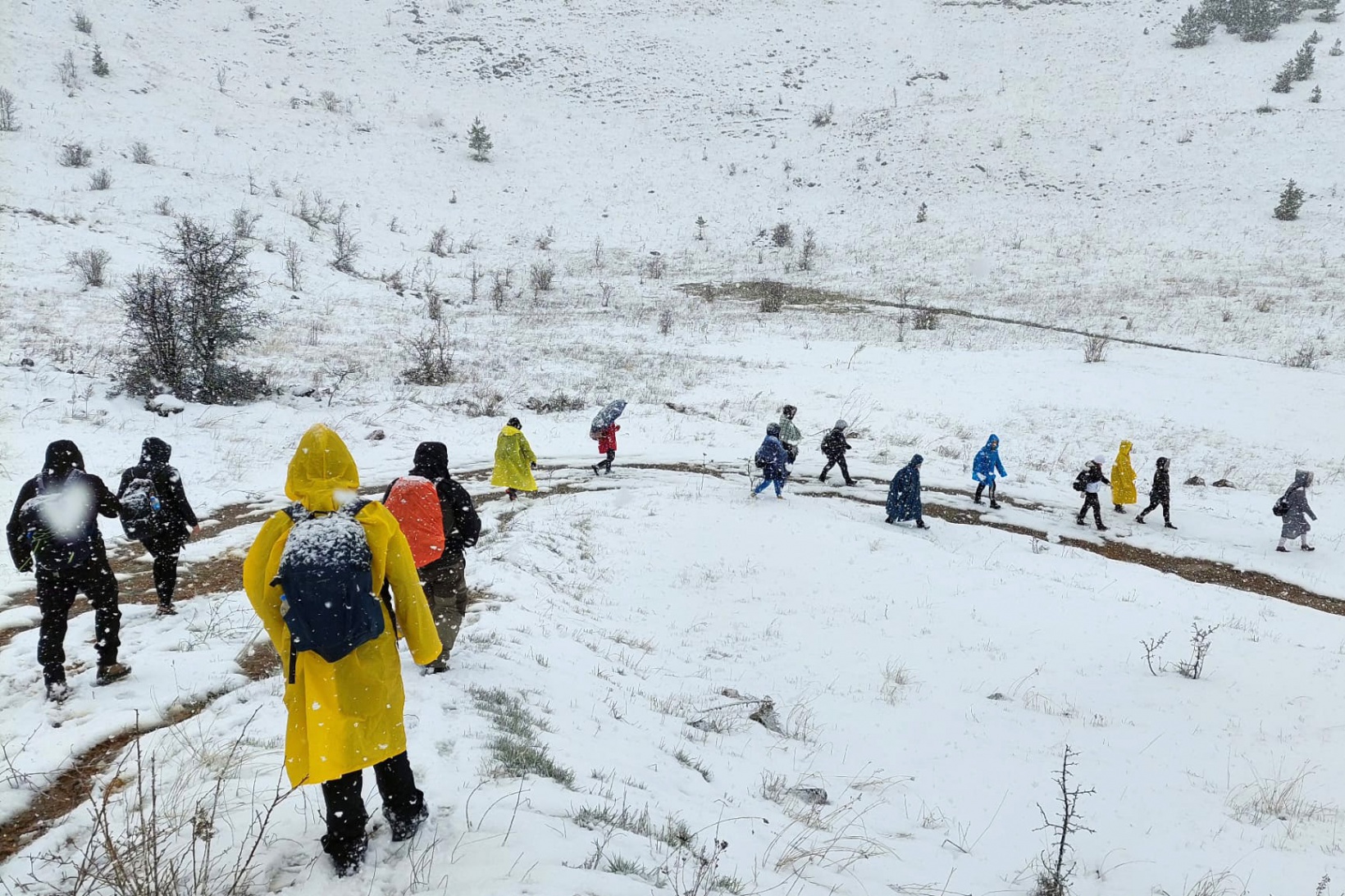 Aynı günde 4 mevsimi yaşadılar 17