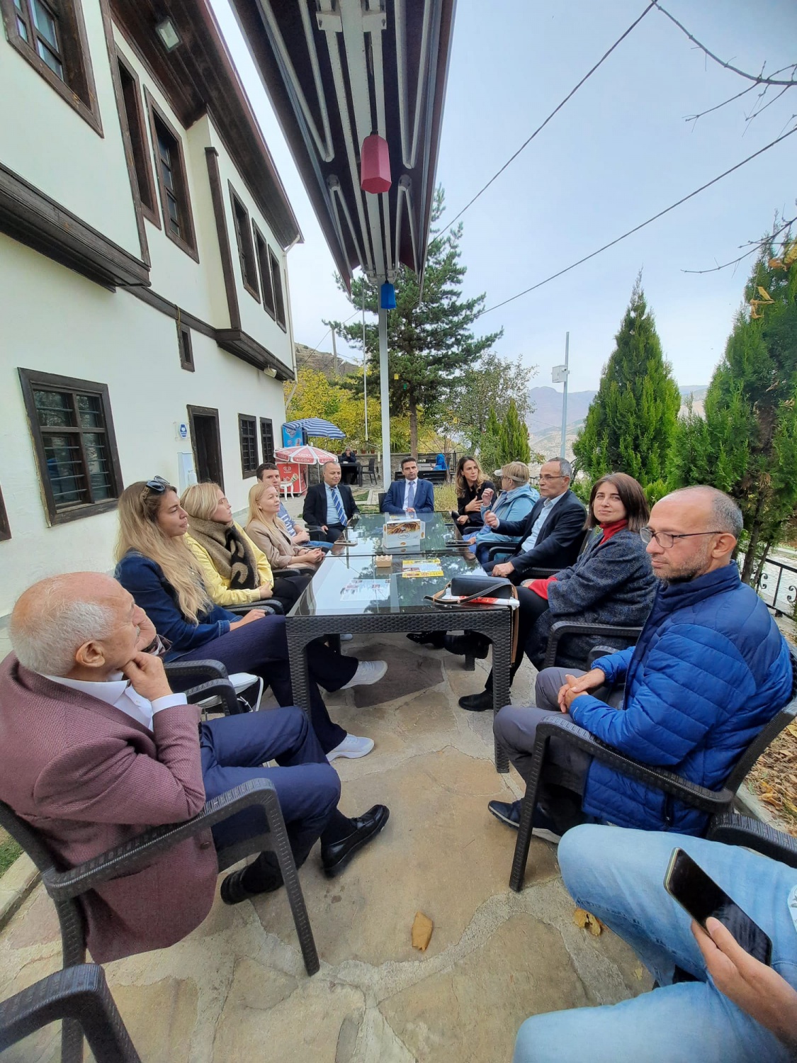 Estonya heyeti Gümüşhane’de 2