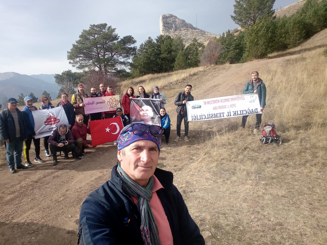 Dağcılardan “Ata’ya Saygı” yürüyüşü 1