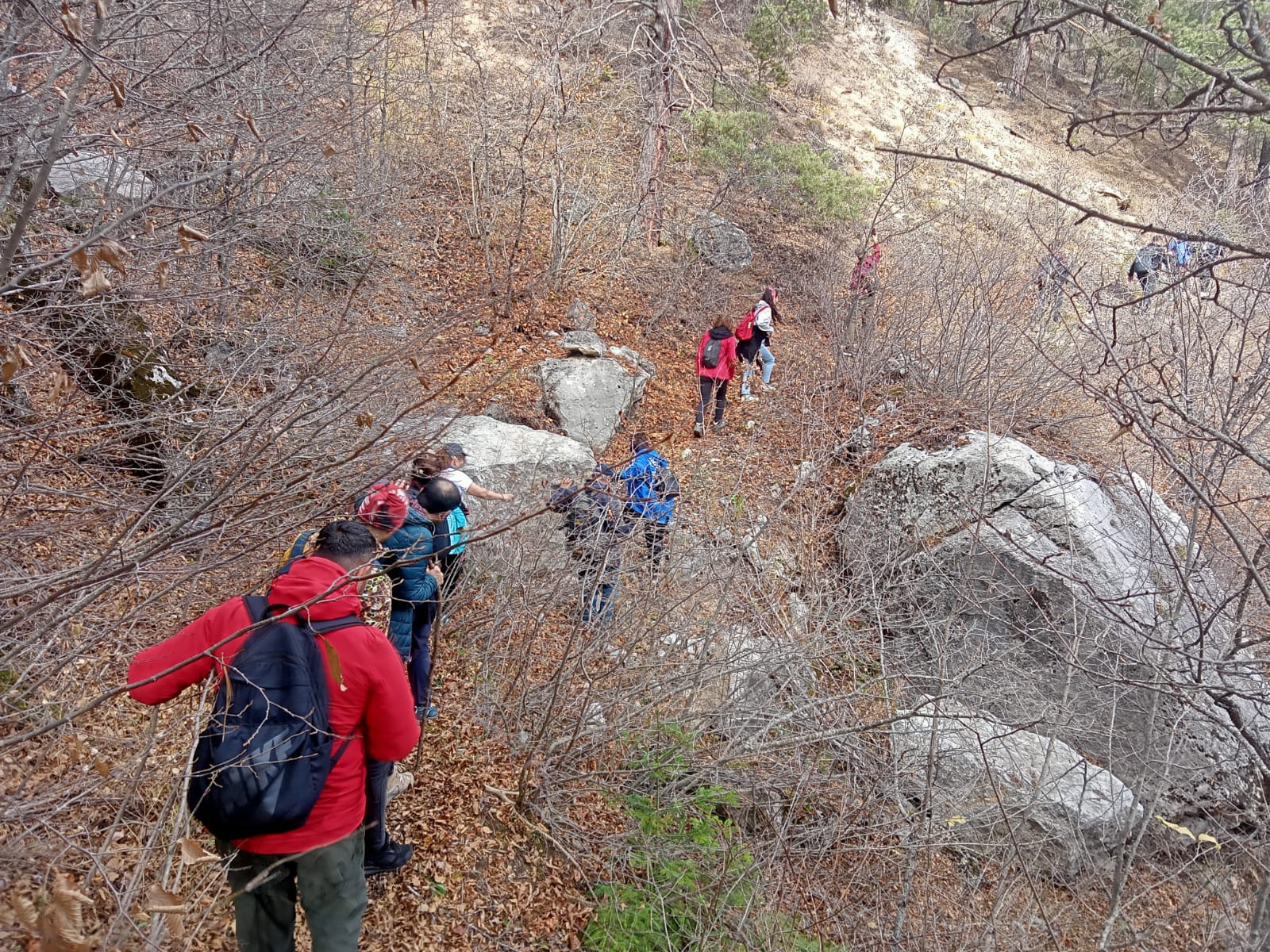 Dağcılardan “Ata’ya Saygı” yürüyüşü 7