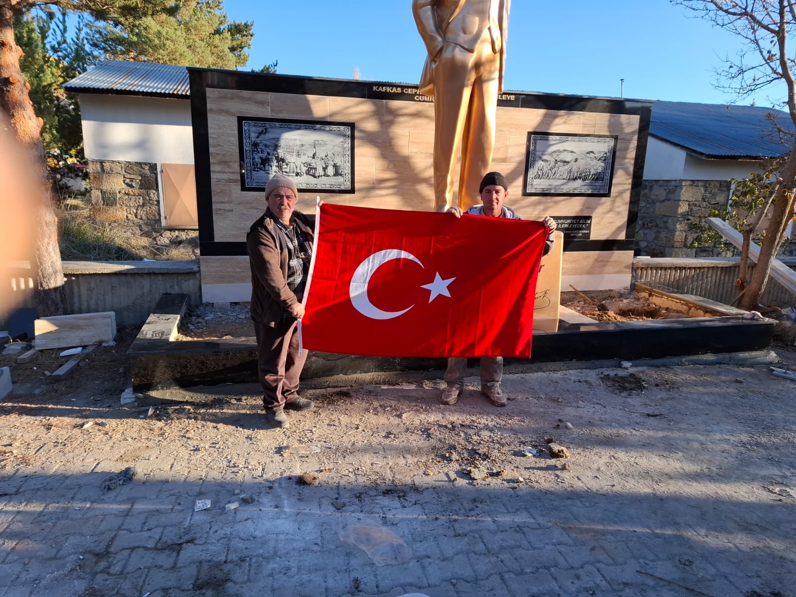 Karadeniz’in İlk Kafkas Cephesi Anıtı Gümüşhane’de yükseldi 5