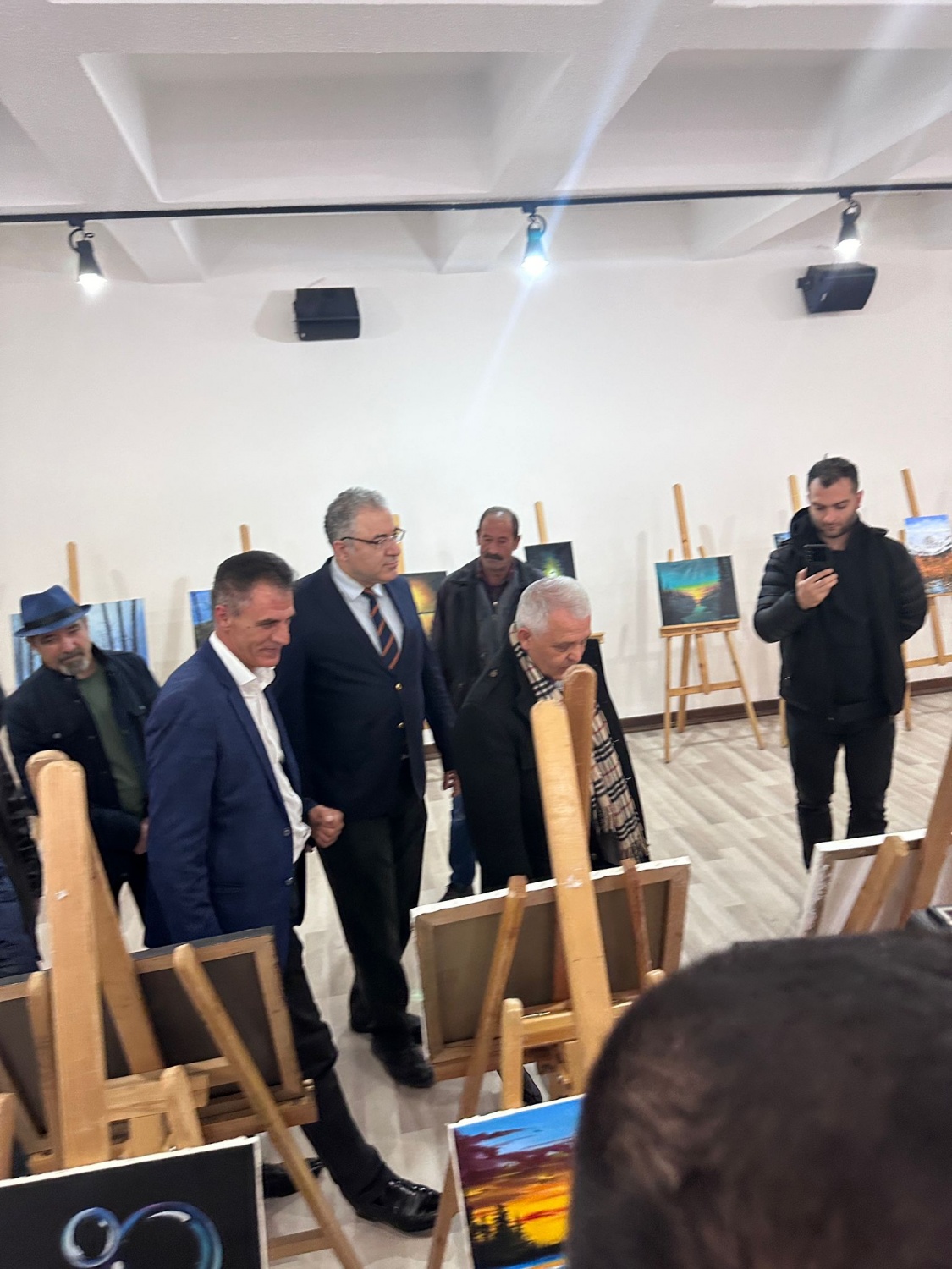 Mehmet Çelik ilk sergisini açtı 1