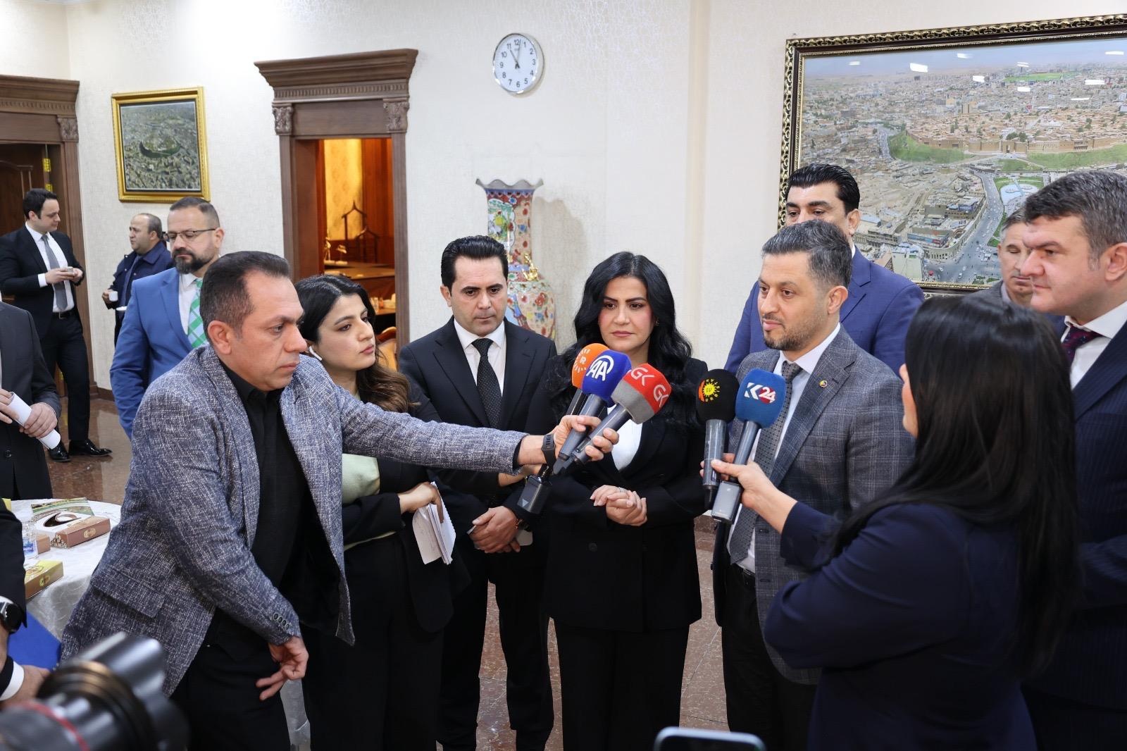 Kelkit TSO heyeti Kuzey Irak’ta 7