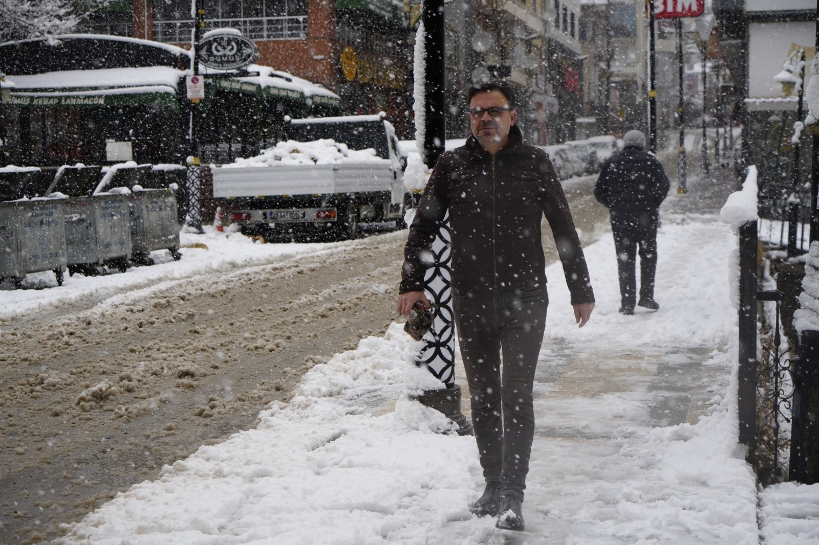 Gümüşhane’de mevsim bir gecede bahardan kışa döndü 4