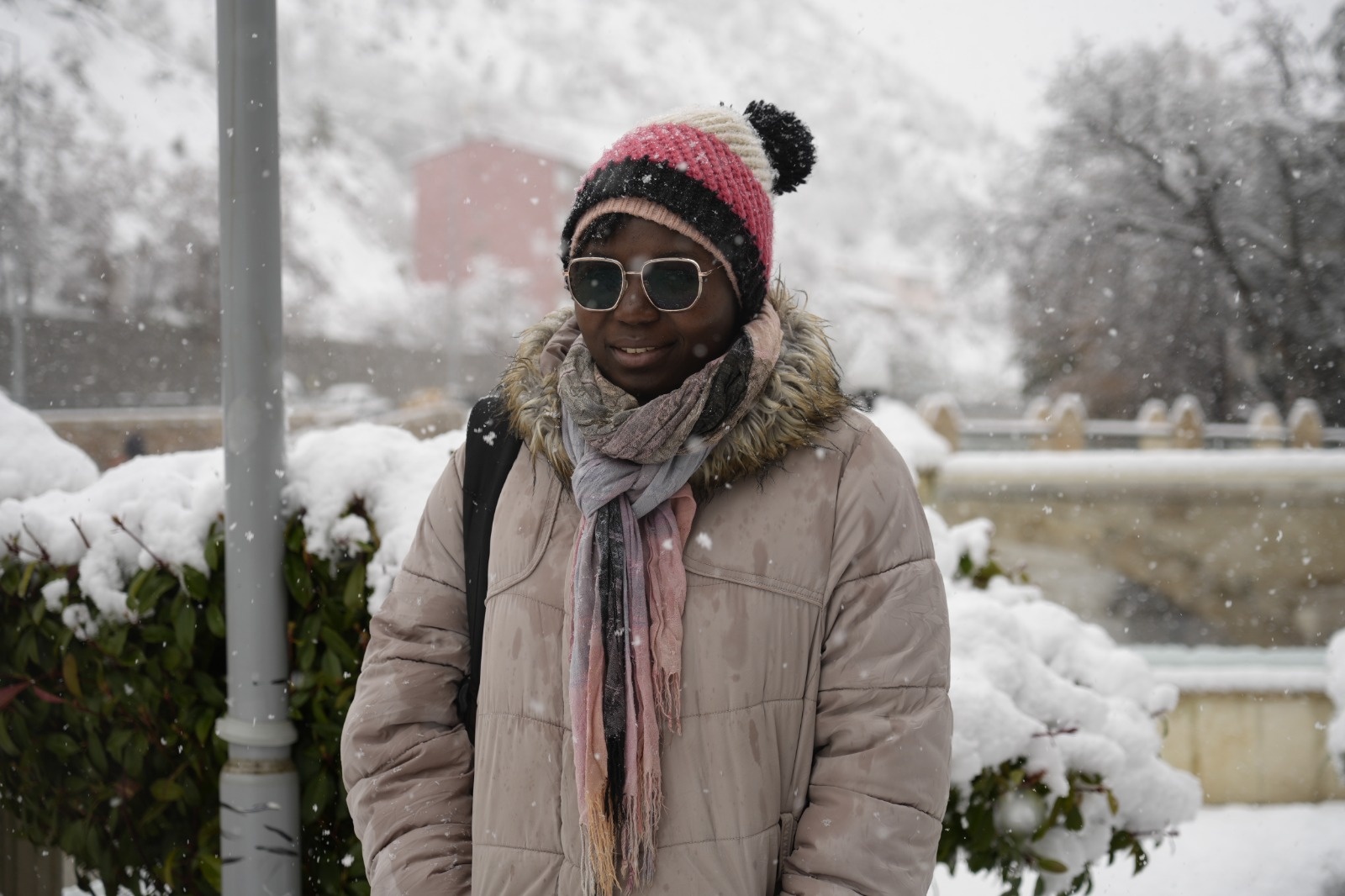 Gümüşhane’de mevsim bir gecede bahardan kışa döndü 1