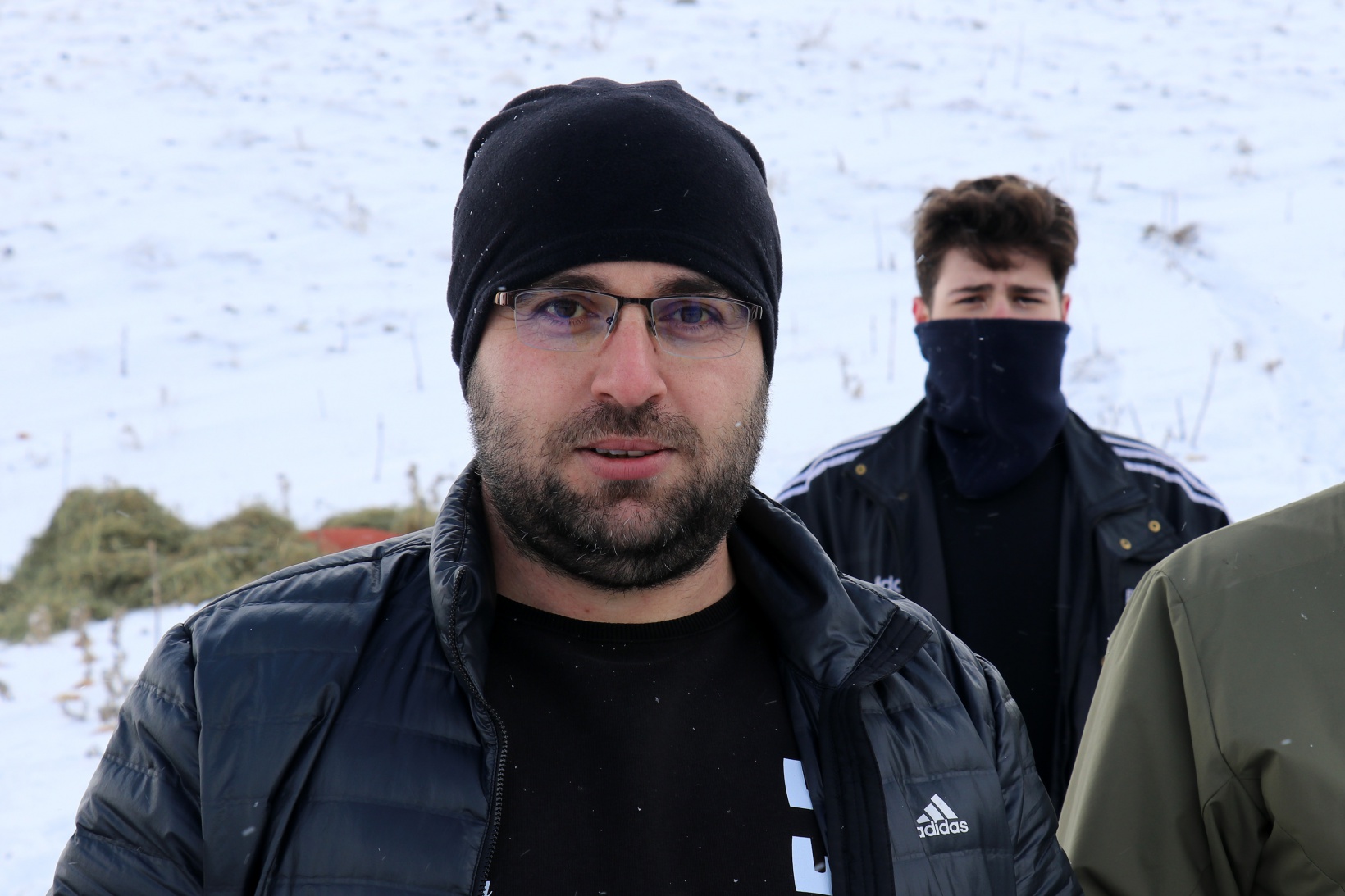 Zorlu yolları bu kez yaban hayvanları için aştılar 11