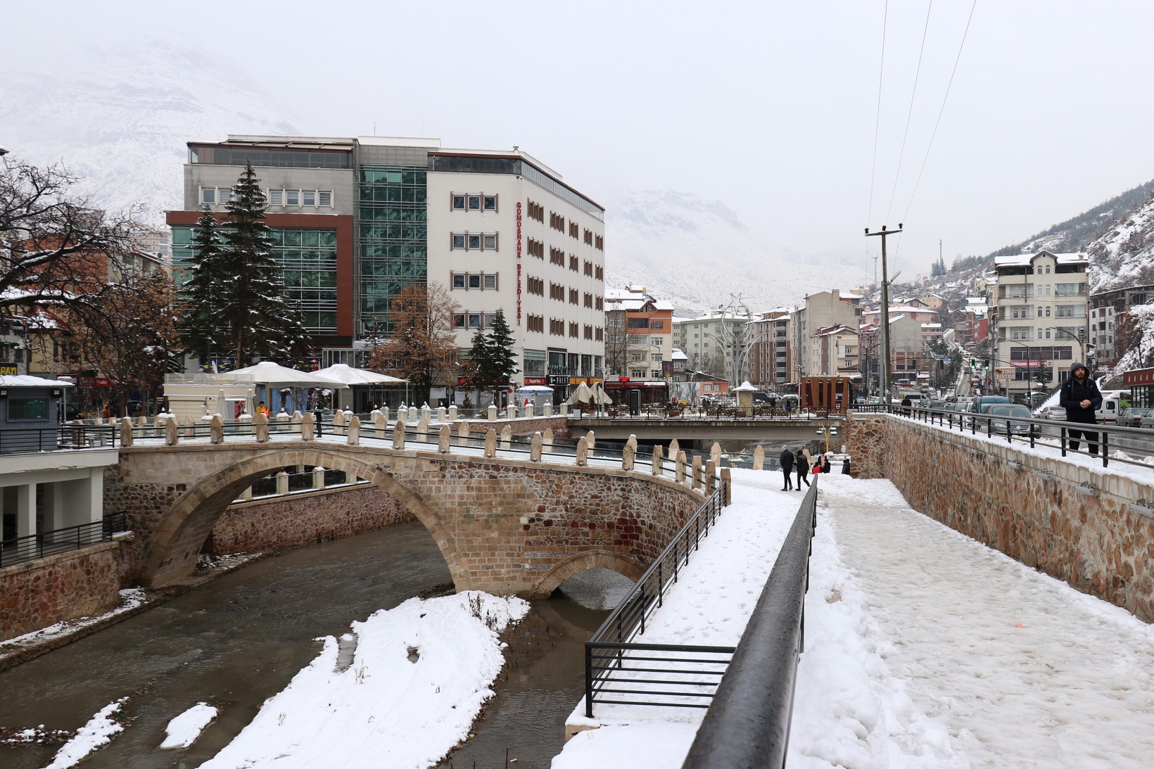 Gümüşhane’de kar kalınlığı 14 santimetreye ulaştı 3
