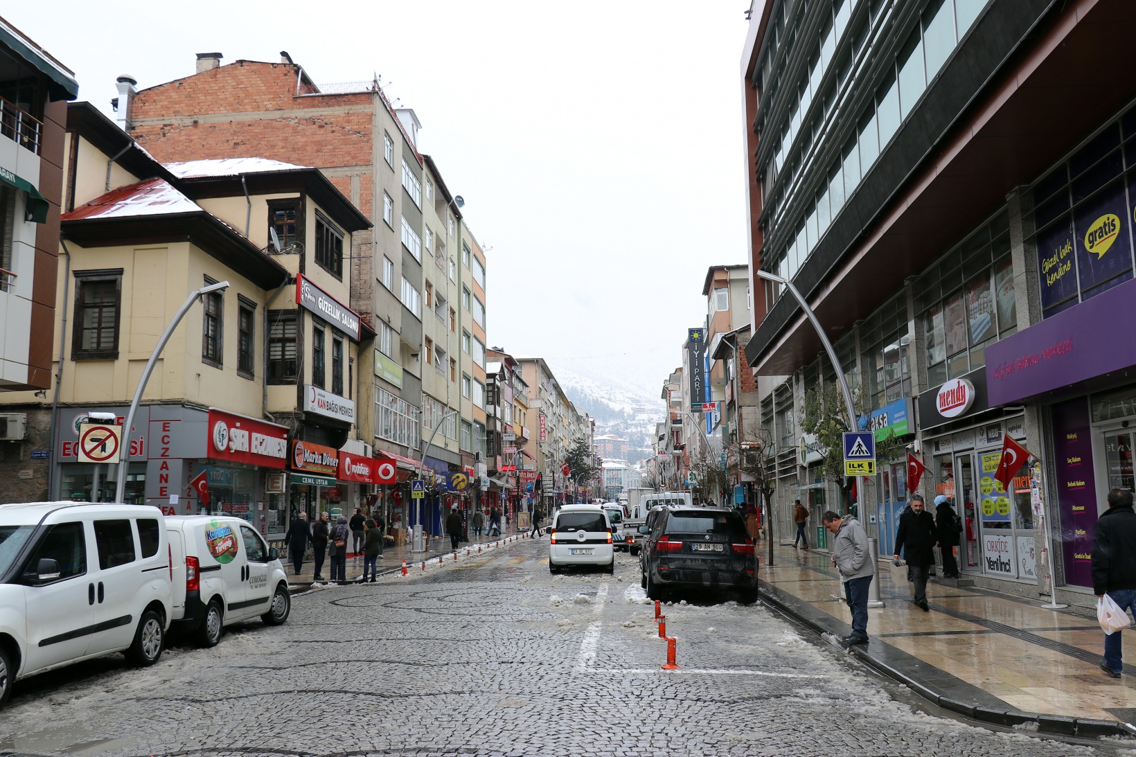 Gümüşhane’de kar kalınlığı 14 santimetreye ulaştı 2