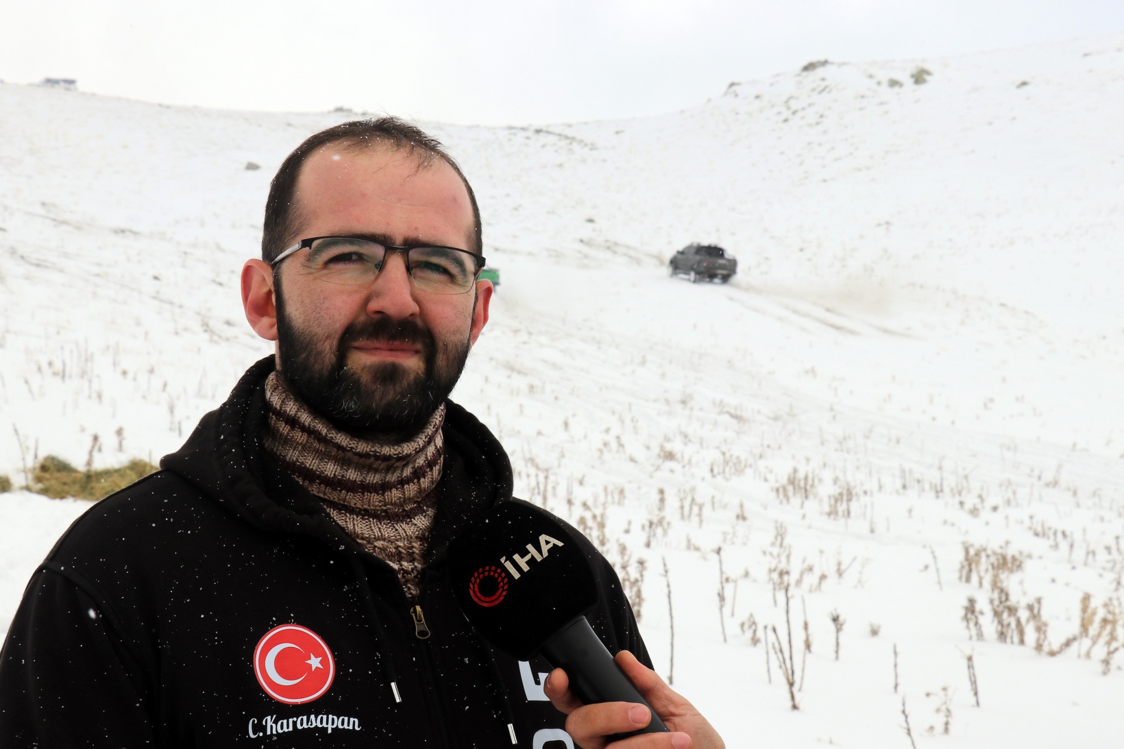 Zorlu yolları bu kez yaban hayvanları için aştılar 20