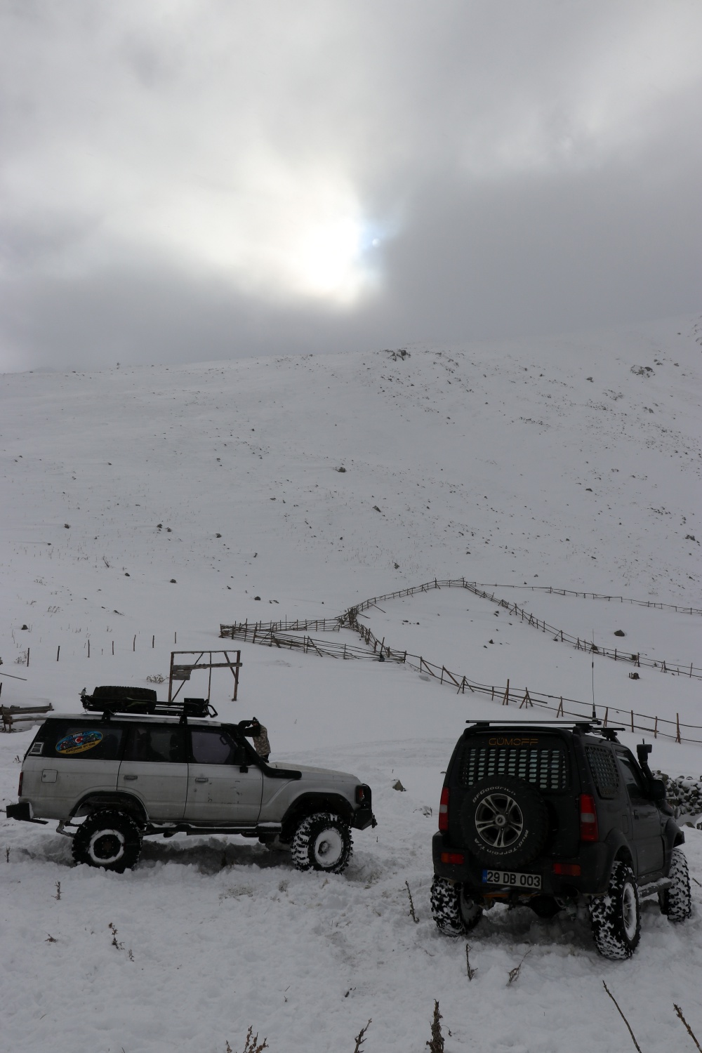 Zorlu yolları bu kez yaban hayvanları için aştılar 23